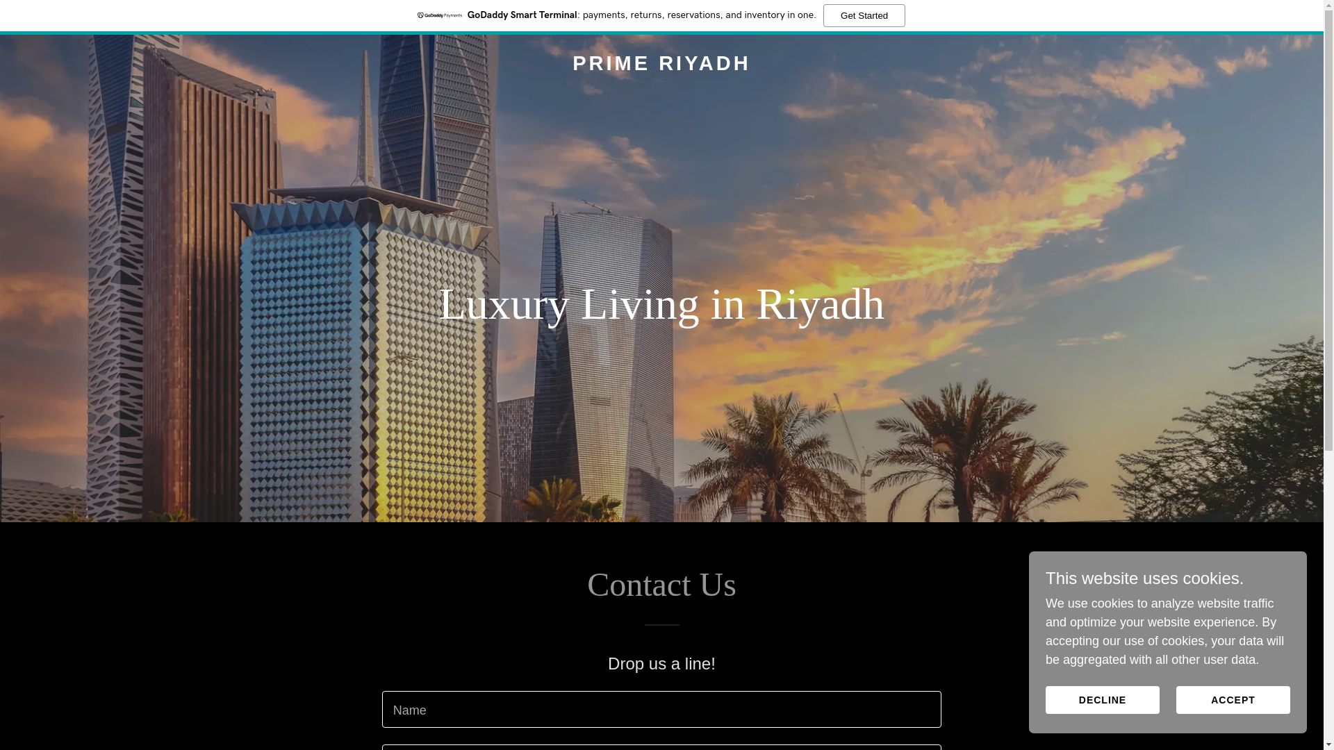 website screenshot of https://primeriyadh.com/