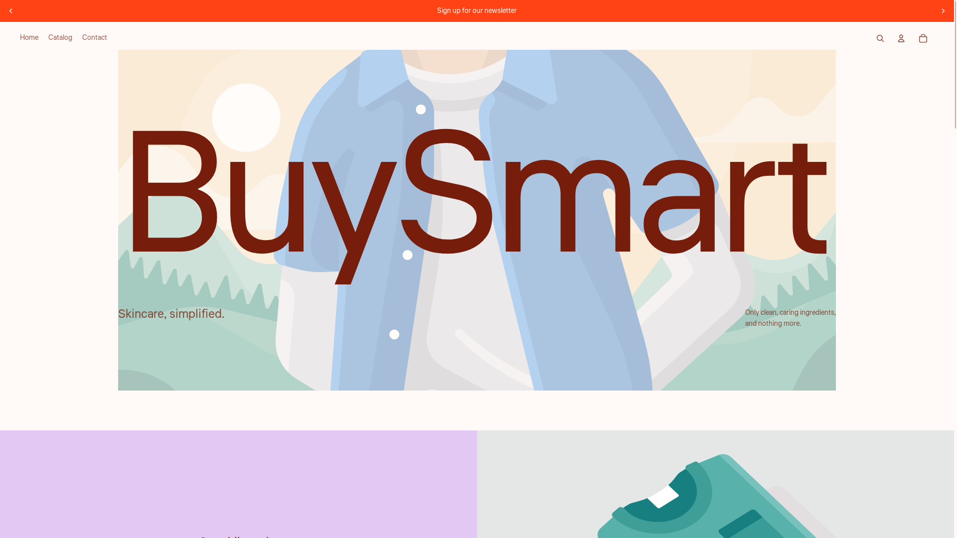 website screenshot of https://onlinebuysmart.shop/