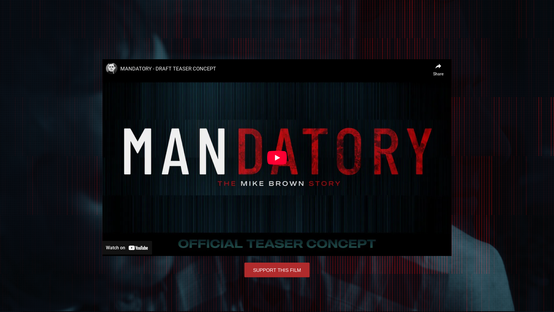 website screenshot of https://mandatorymovie.com/