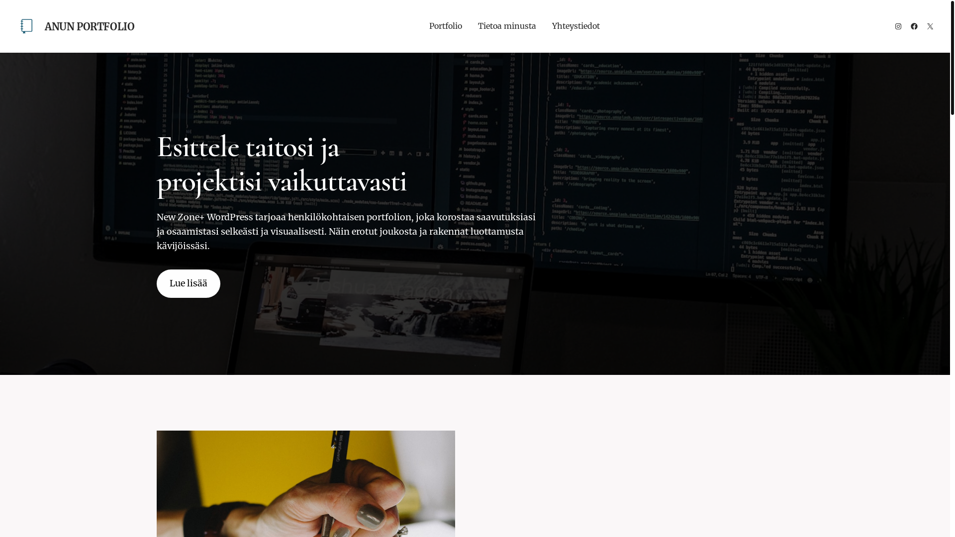 website screenshot of https://nauskis.fi/