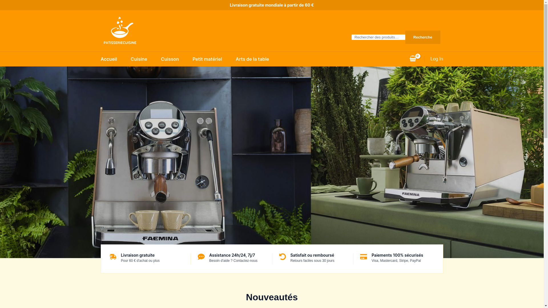 website screenshot of https://patisseriecuisine.com/