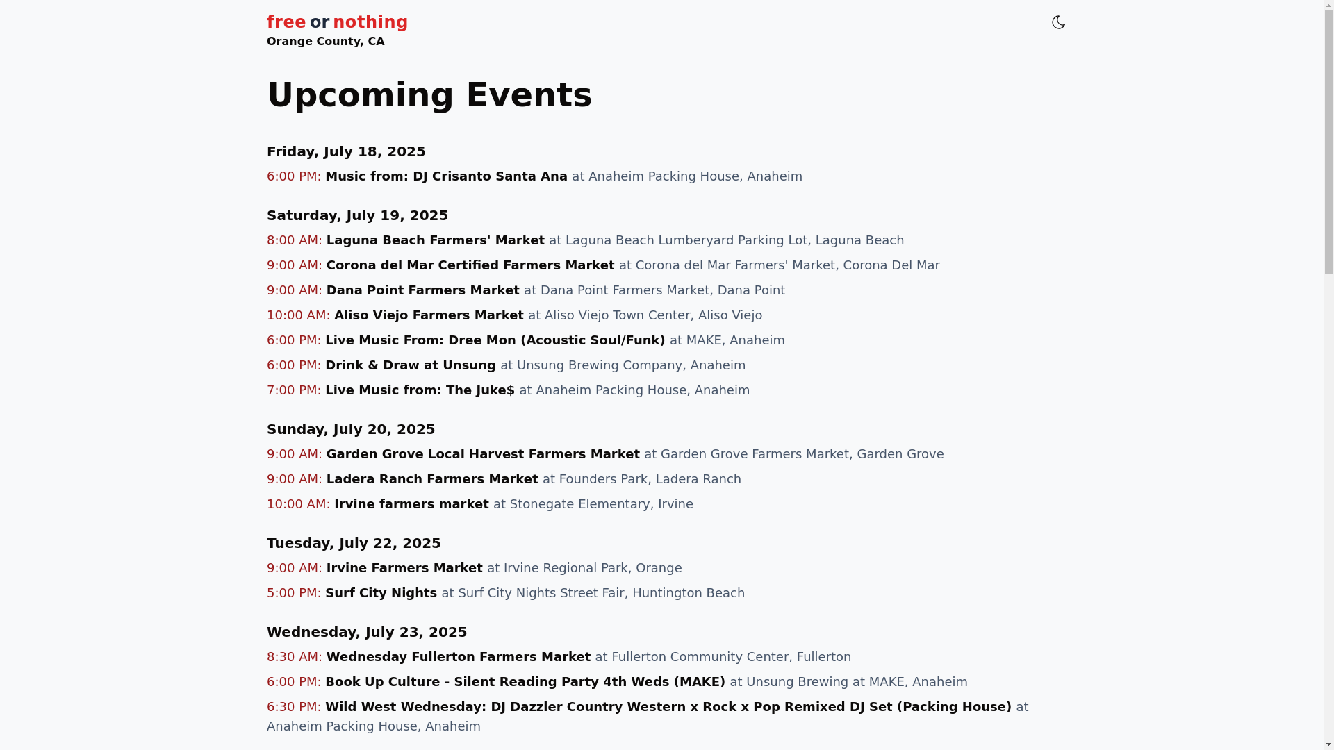 website screenshot of https://freeornothing-astro.pages.dev/