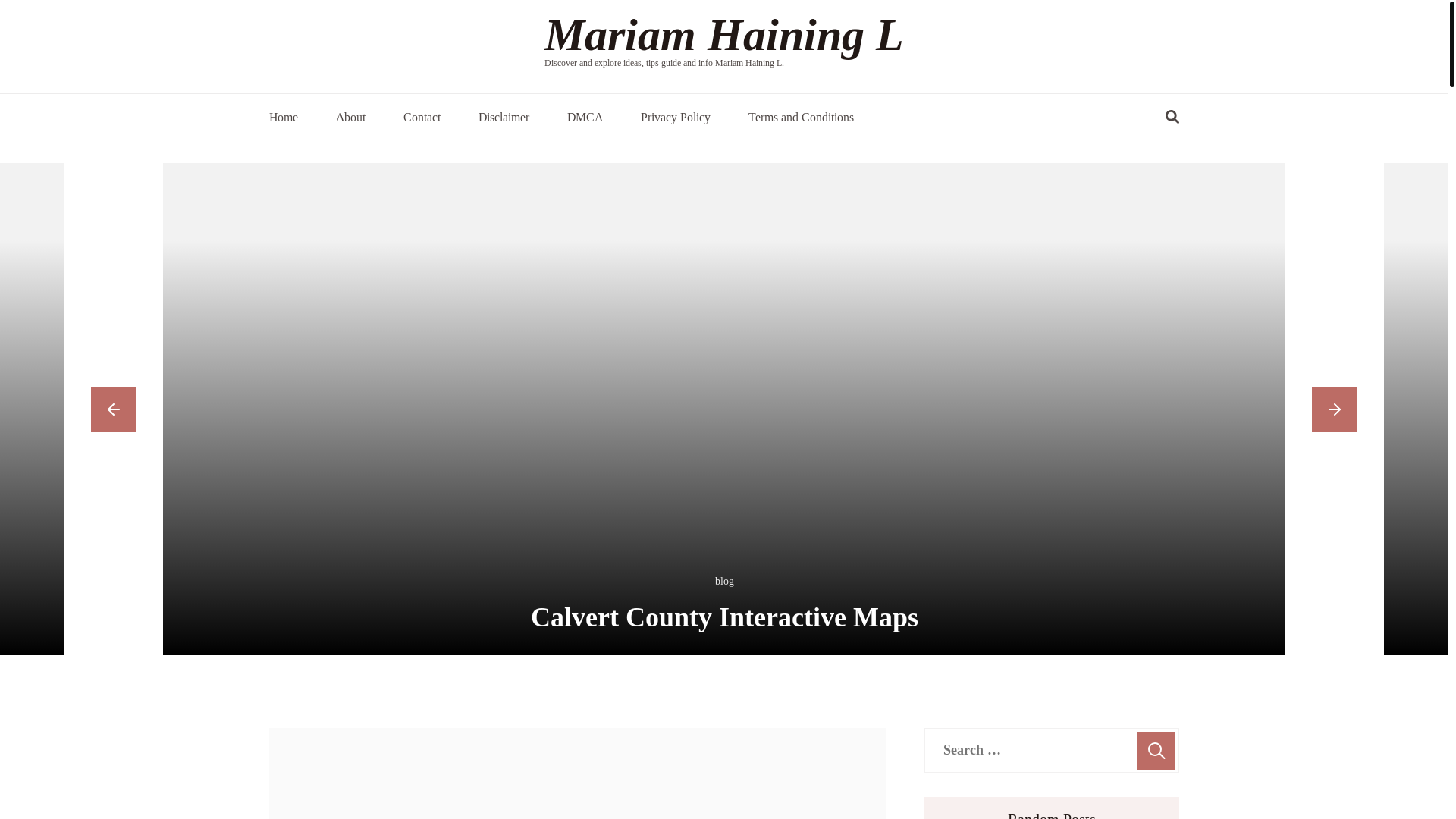 website screenshot of https://mariamhainingl.pages.dev/