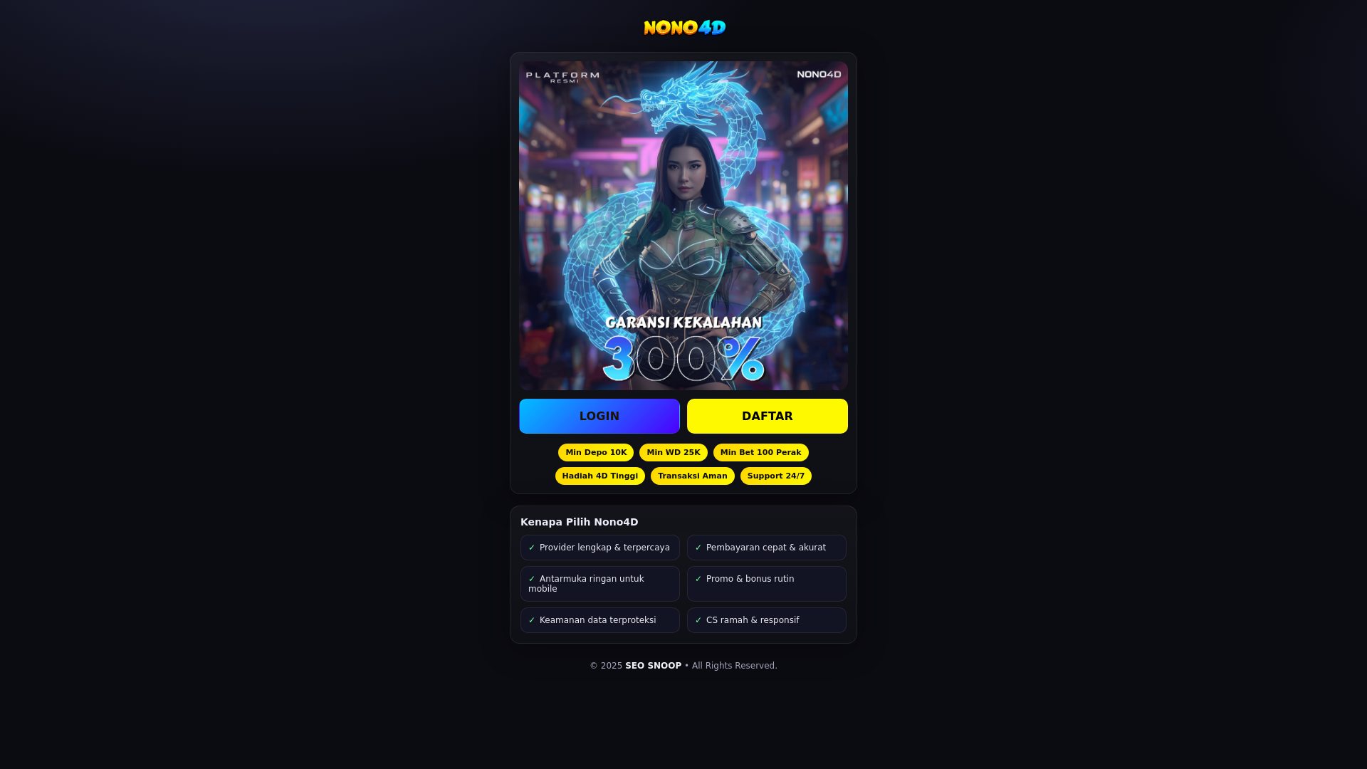 website screenshot of https://kokain.pages.dev/
