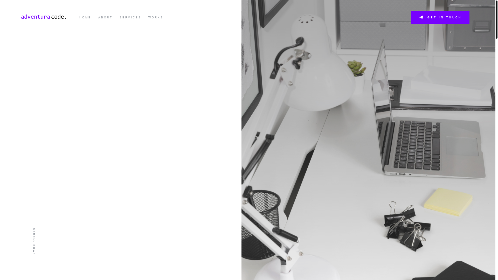 website screenshot of https://adventuracode.com/