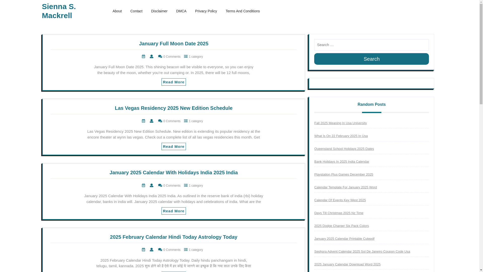 website screenshot of https://siennasmackrell.pages.dev/