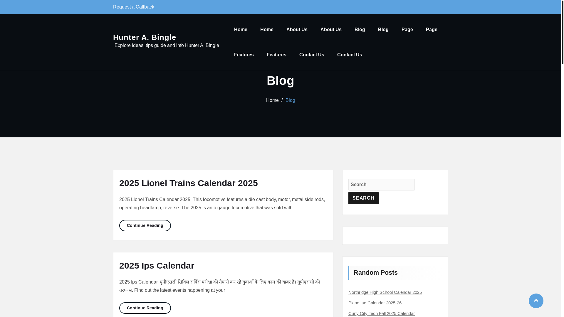 website screenshot of https://hunterabingle.pages.dev/