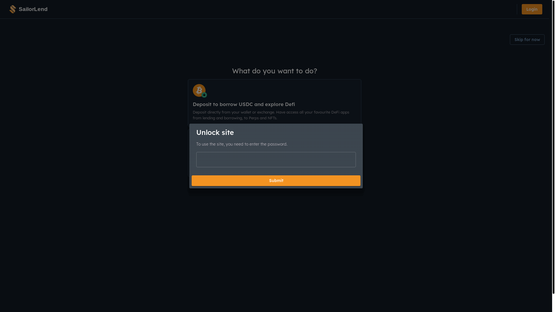 website screenshot of https://satoshi-port.pages.dev/