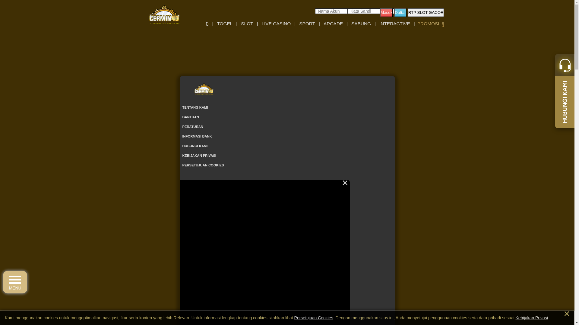 website screenshot of https://cermin4dgacor.org/