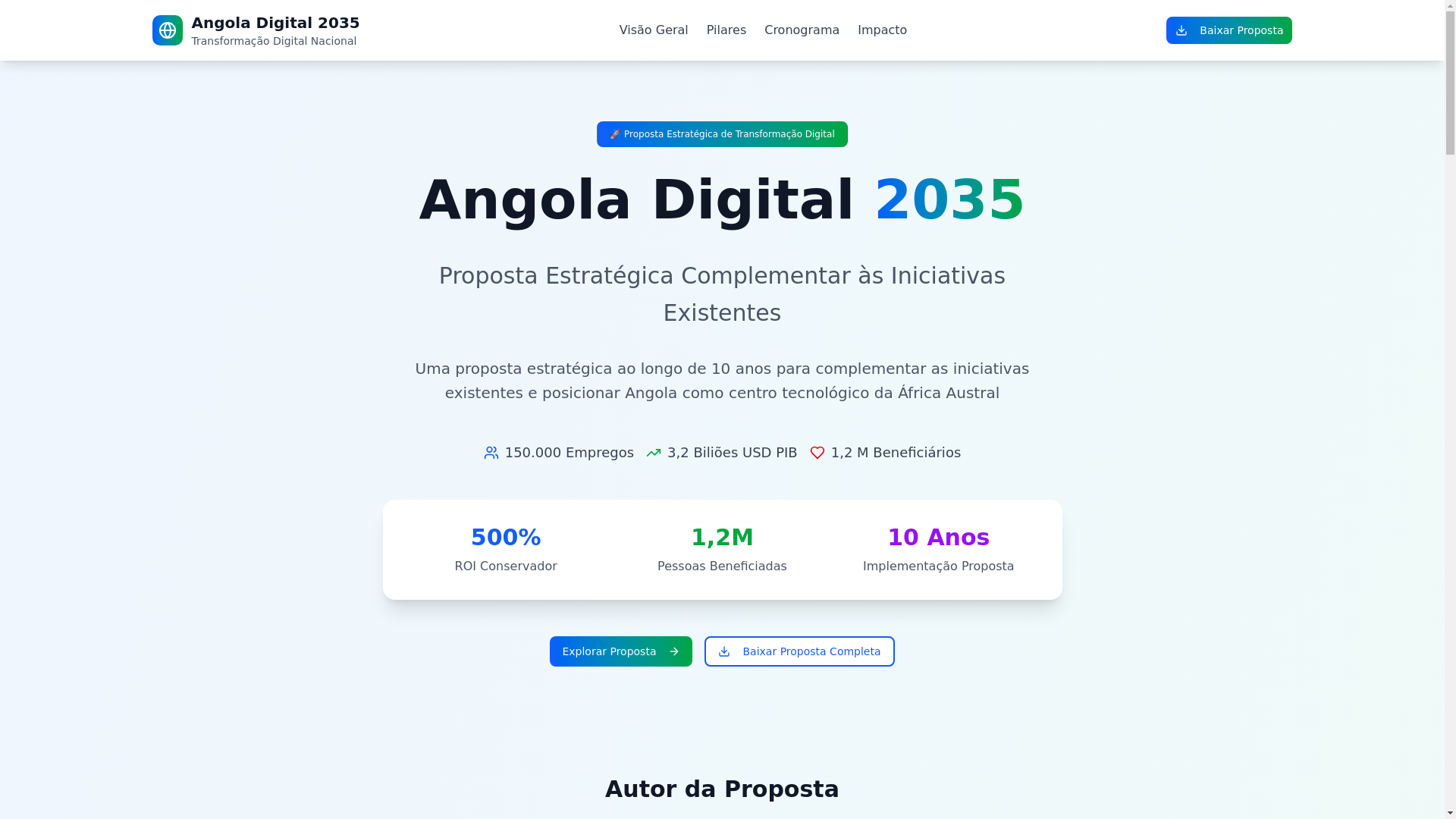 website screenshot of https://angola-digital-ai.com/
