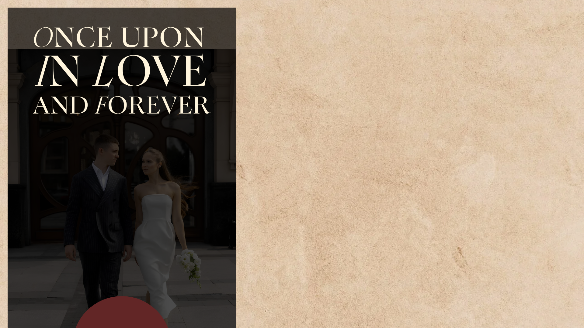 website screenshot of https://artem-maria-wedding.ru/