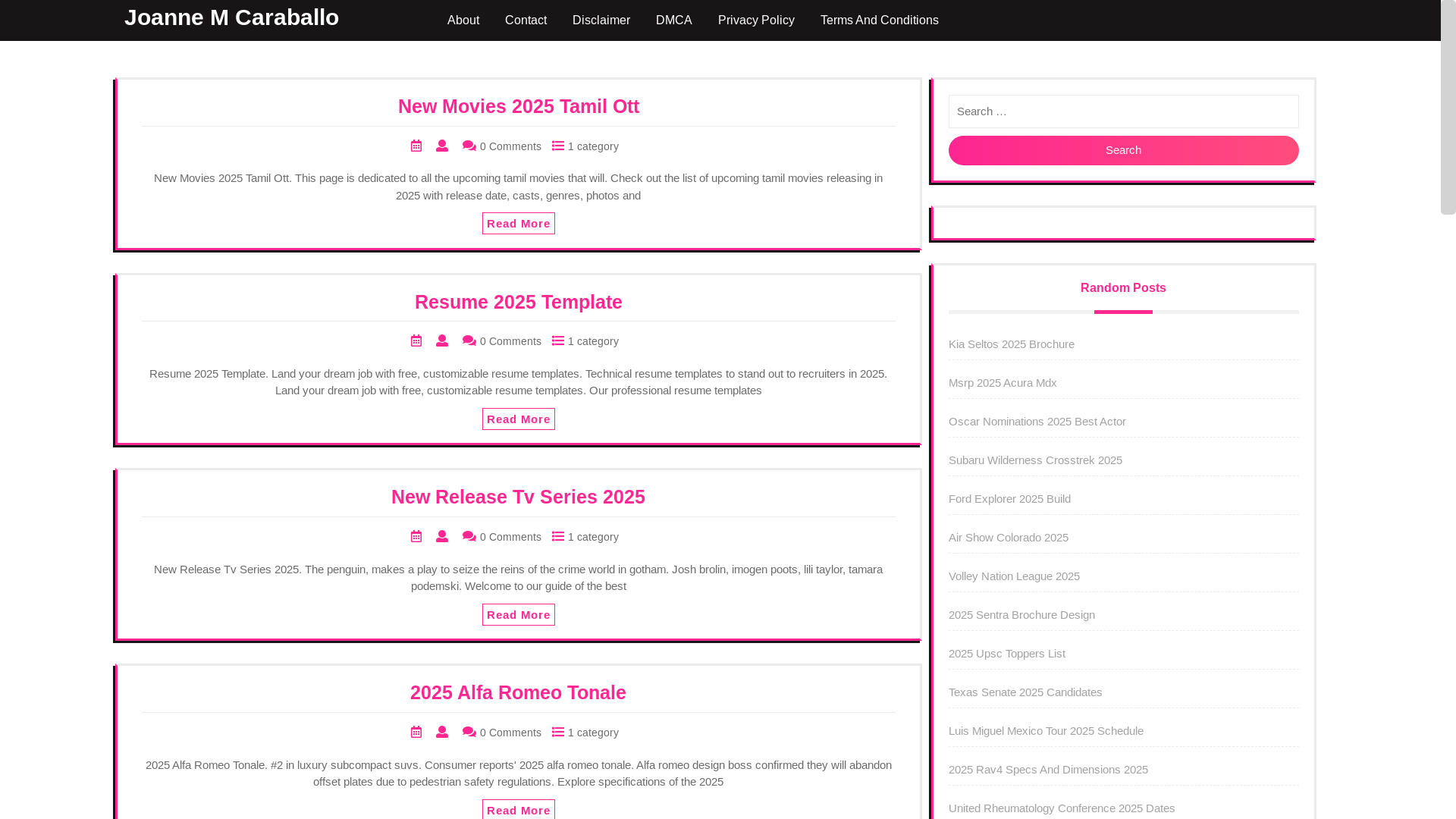 website screenshot of https://joannemcaraballom.pages.dev/