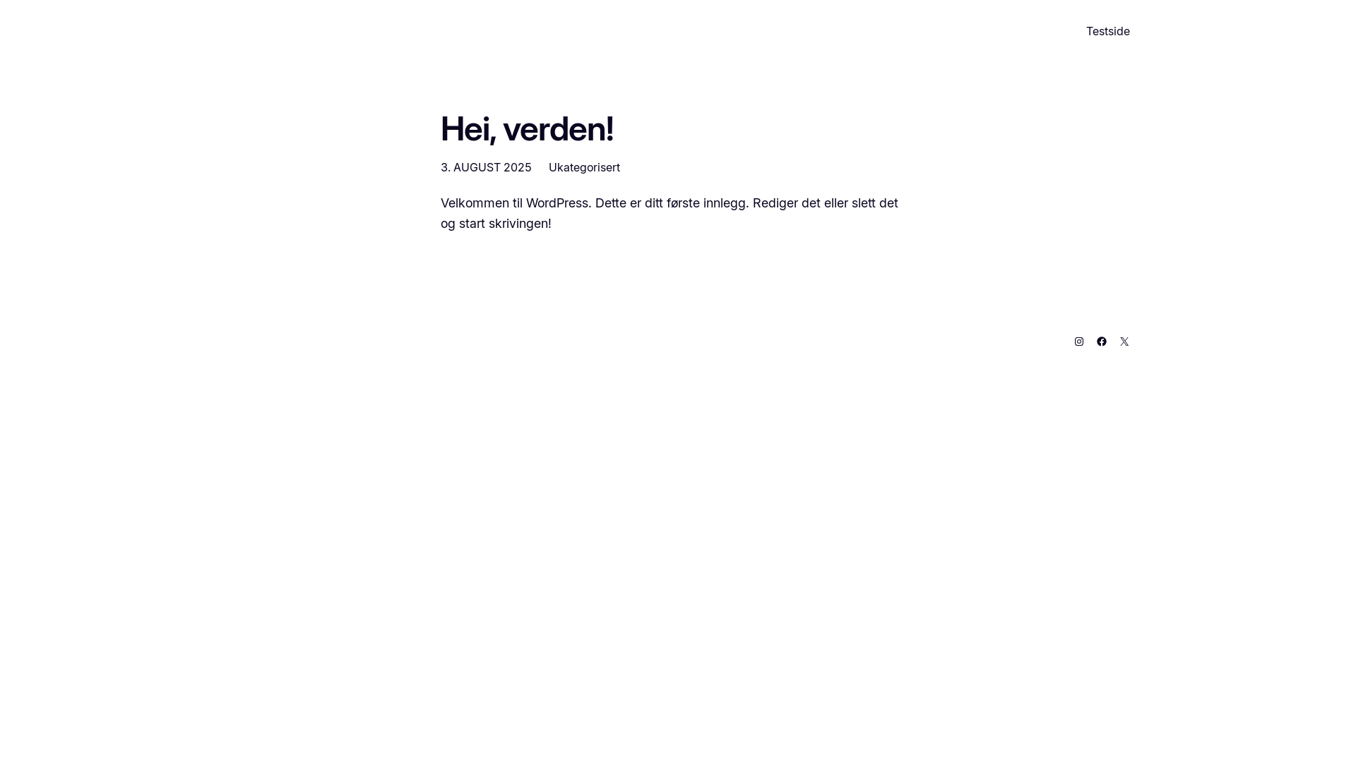 website screenshot of https://the-hofgaards.no/