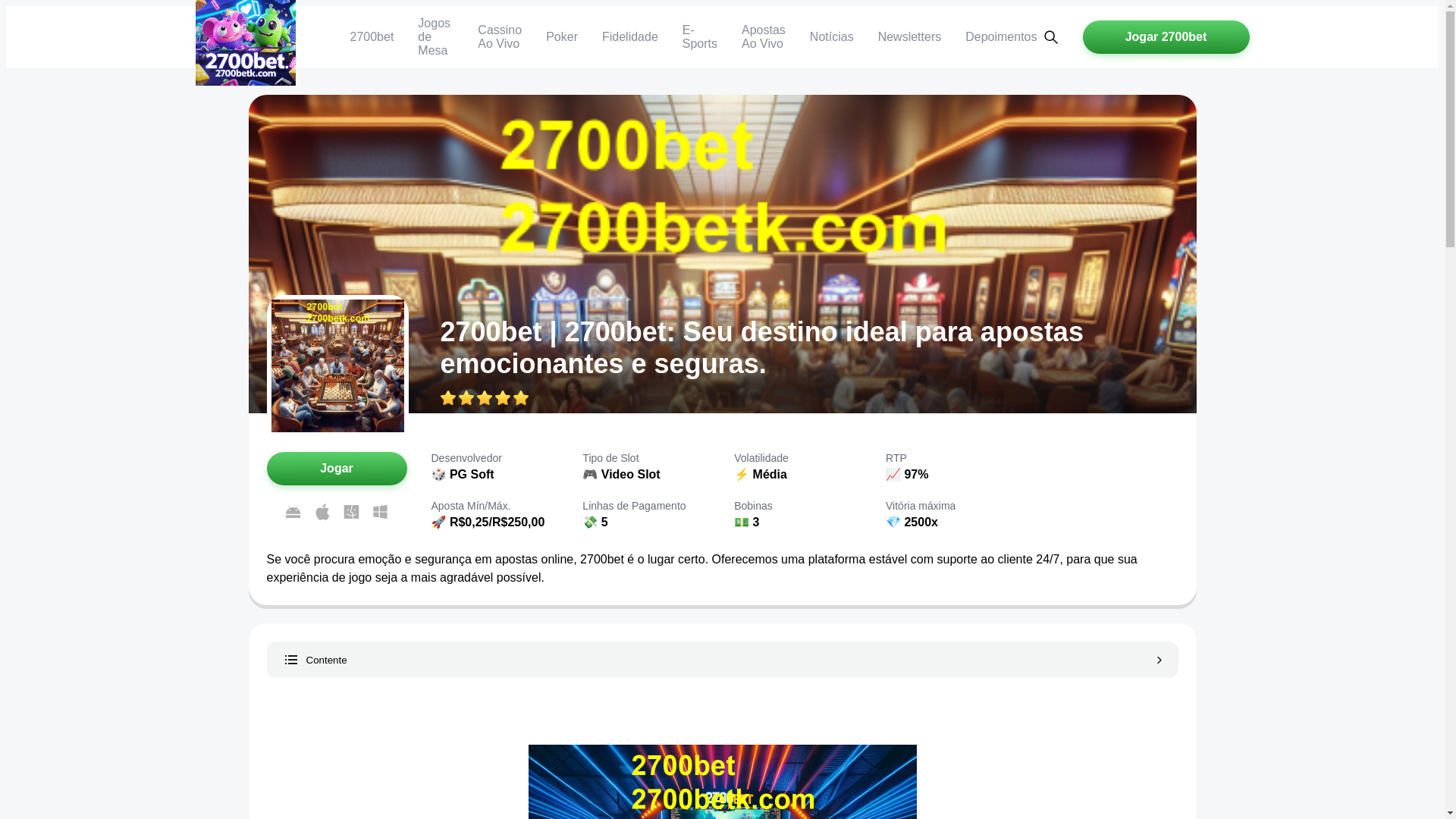 website screenshot of https://2700betk.com/