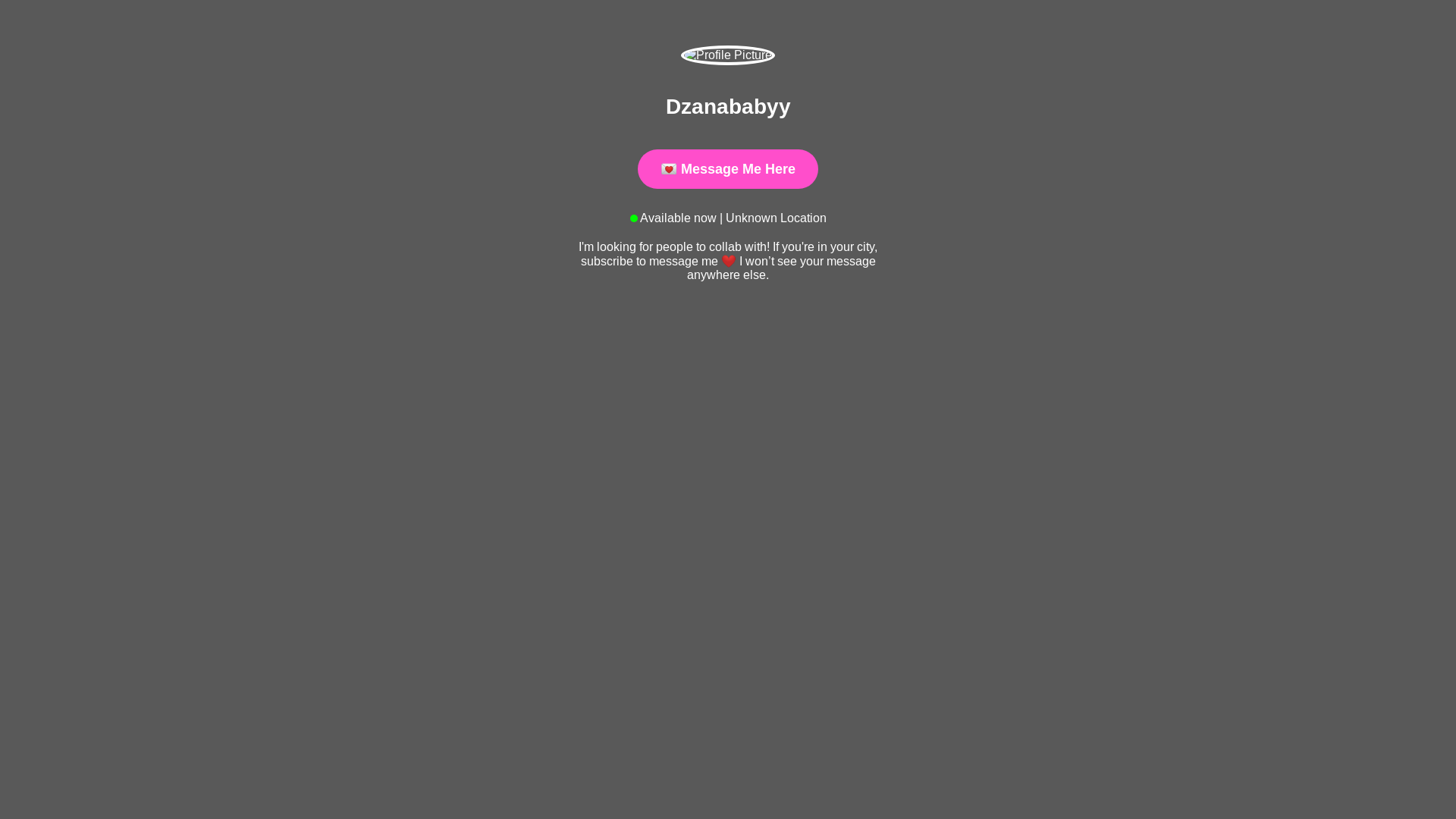 website screenshot of https://dzanababy.click/