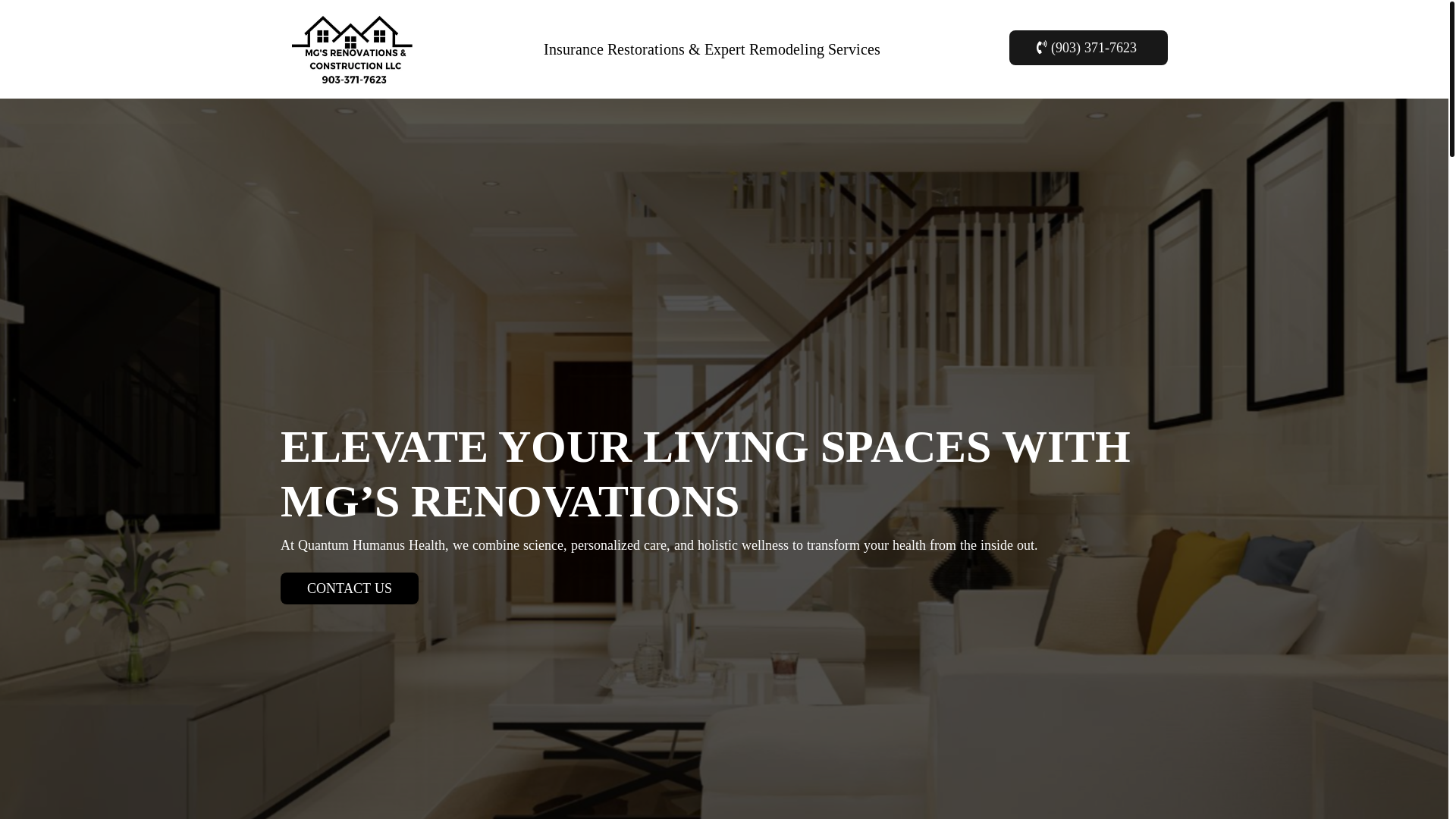 website screenshot of https://callmgsrenovationstx.com/