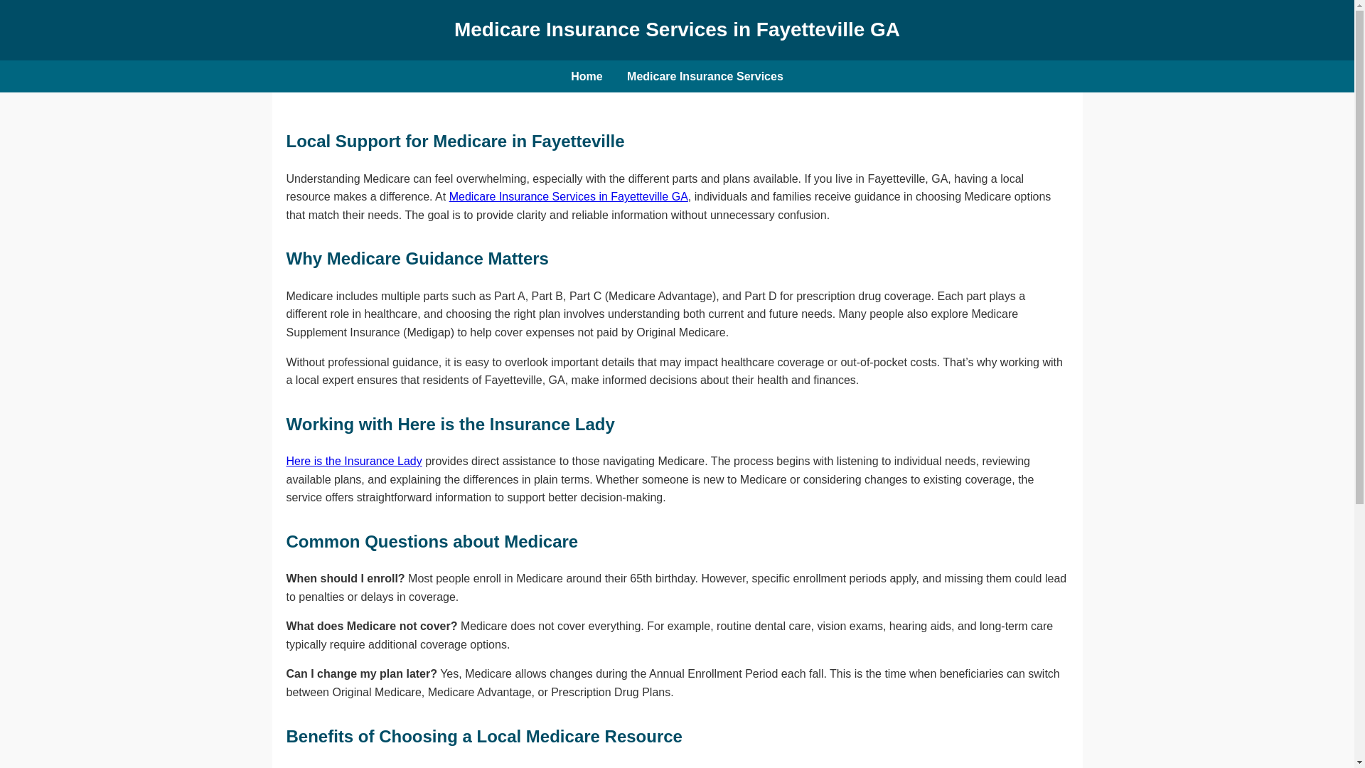 website screenshot of https://medicare-insurance-service.pages.dev/