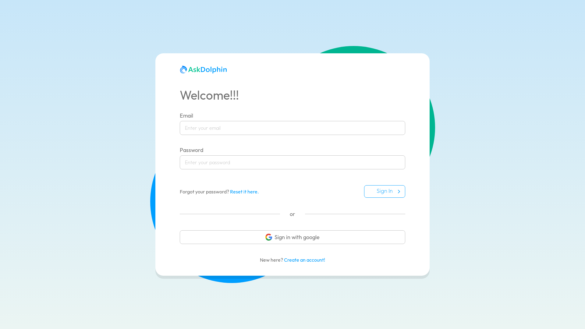 website screenshot of https://askdolphin-dashboard.pages.dev/