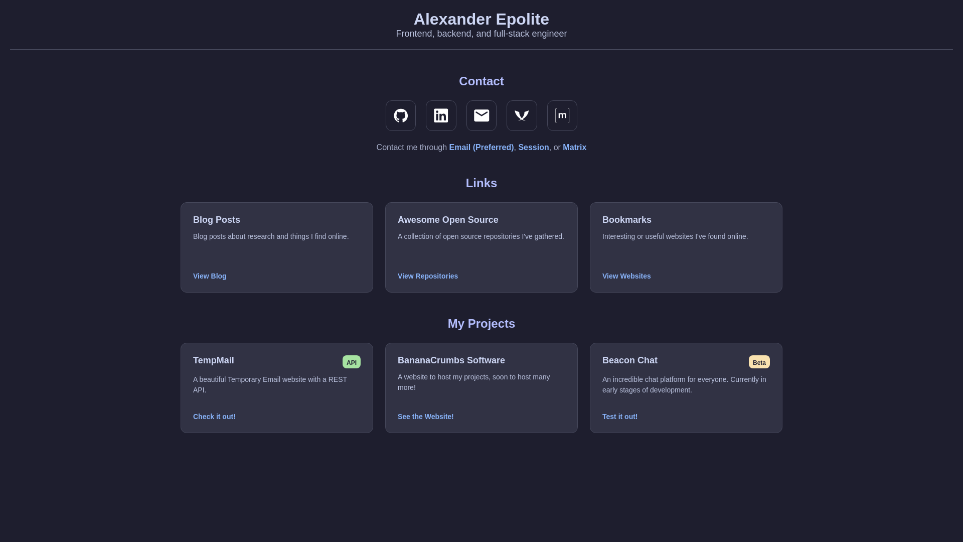 website screenshot of https://epolite-net.pages.dev/