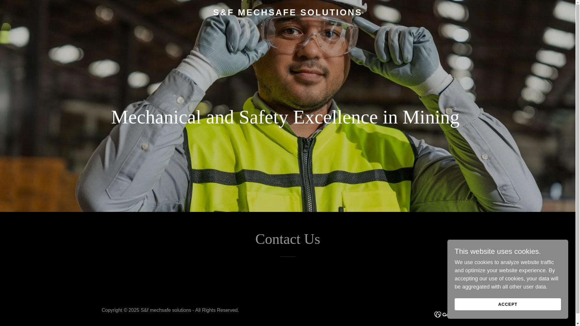 website screenshot of https://sfmechsafesolution.info/