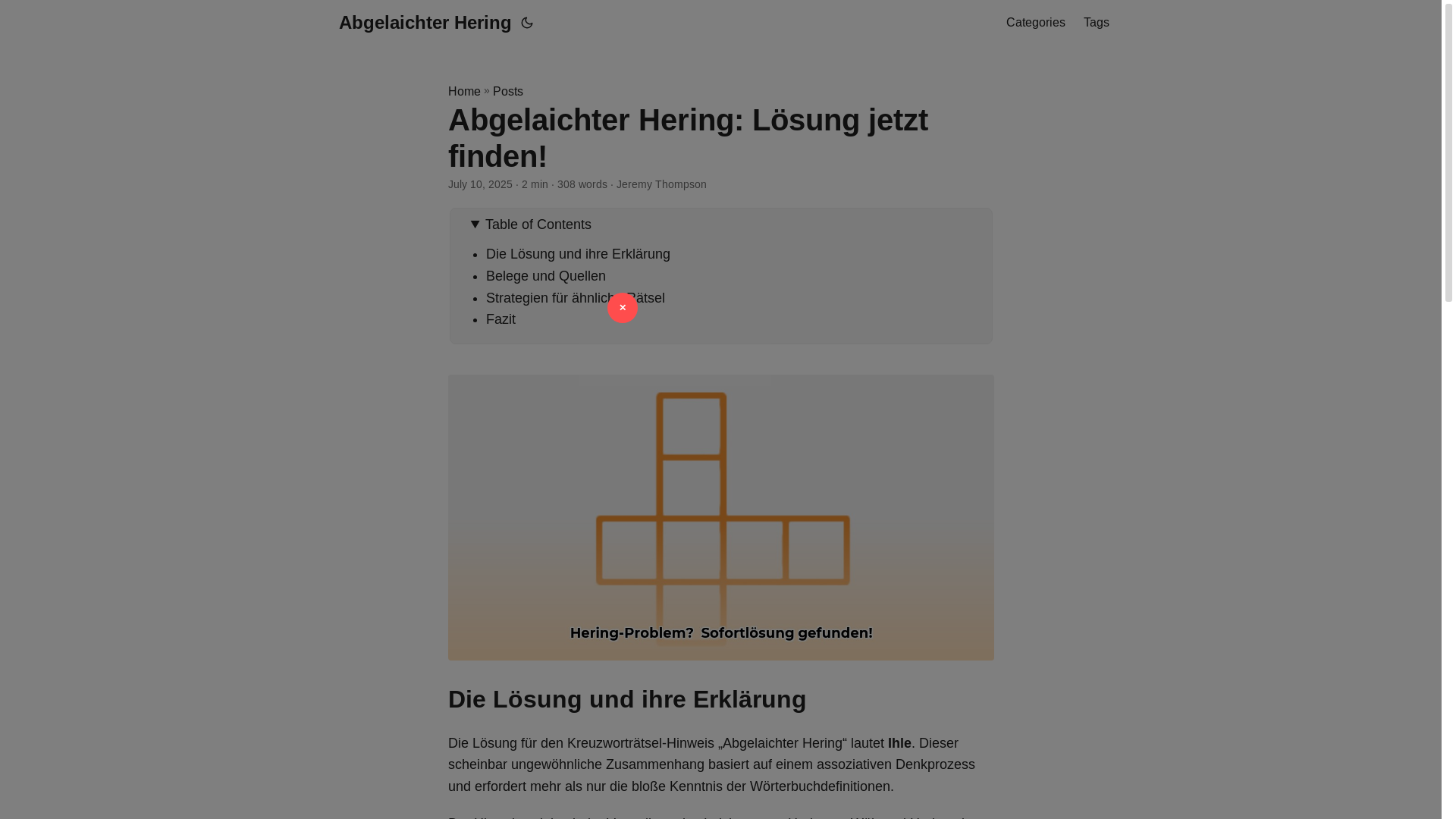 website screenshot of https://abgelaichter-hering.pages.dev/