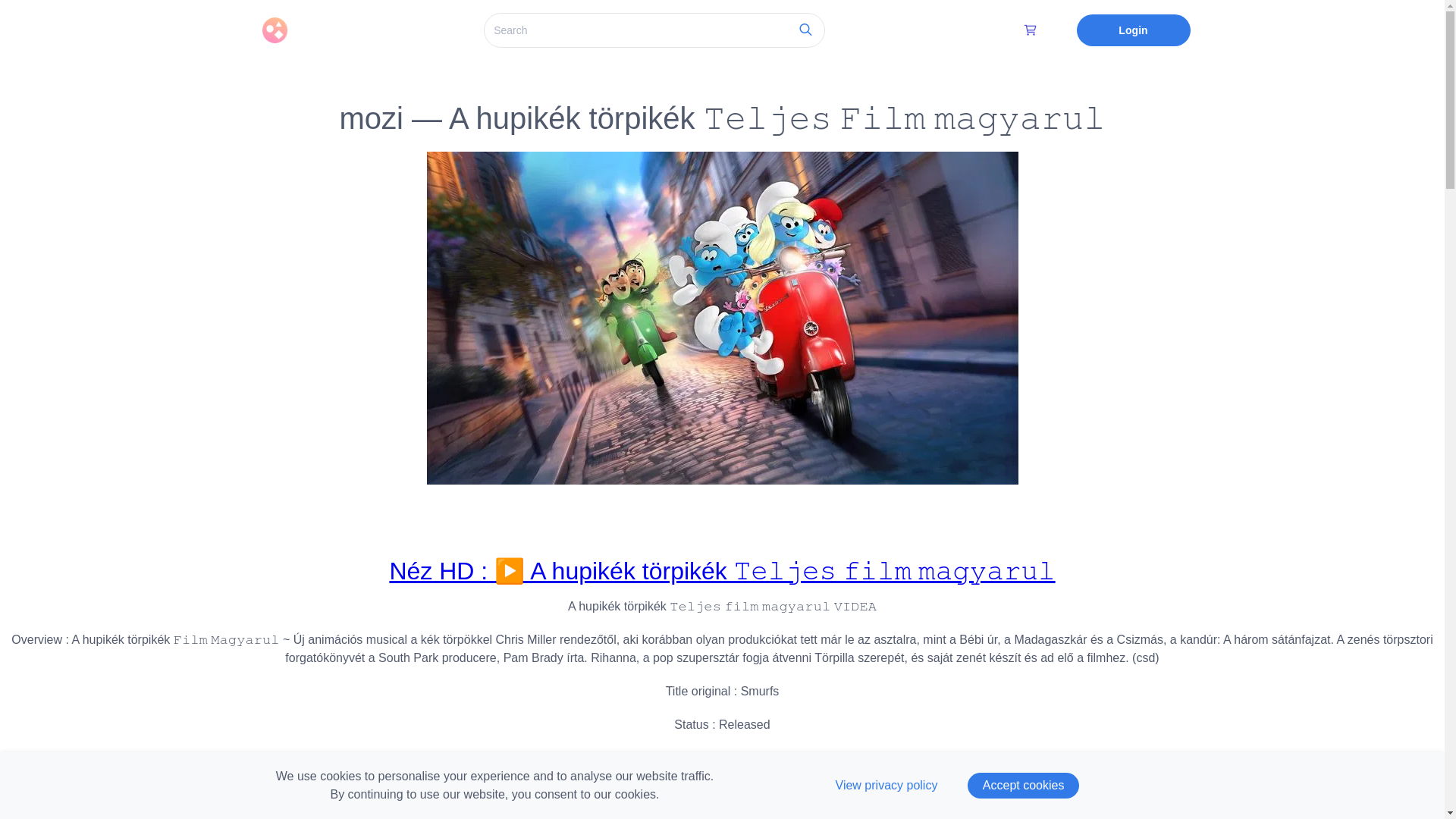 website screenshot of https://ahupikktrpikkteljesfilmmagyarulfilmekvidea.graphy.com/