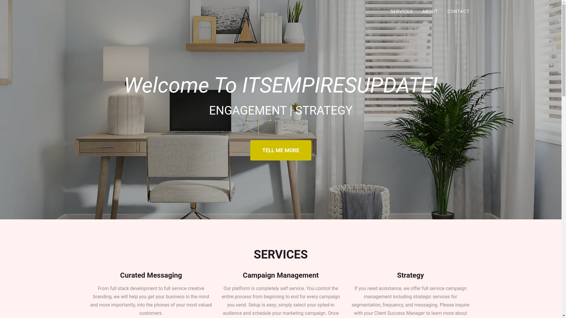 website screenshot of https://itsempiresupdate.com/