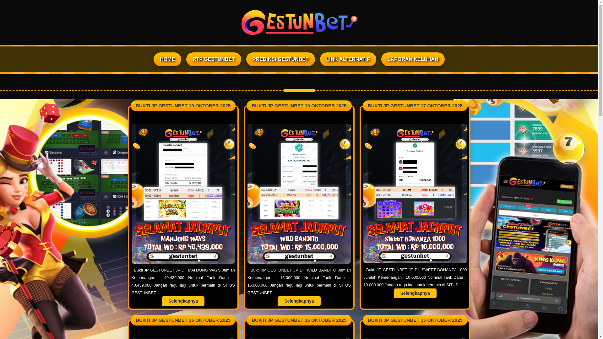 website screenshot of https://buktijpgestunbet88.space/
