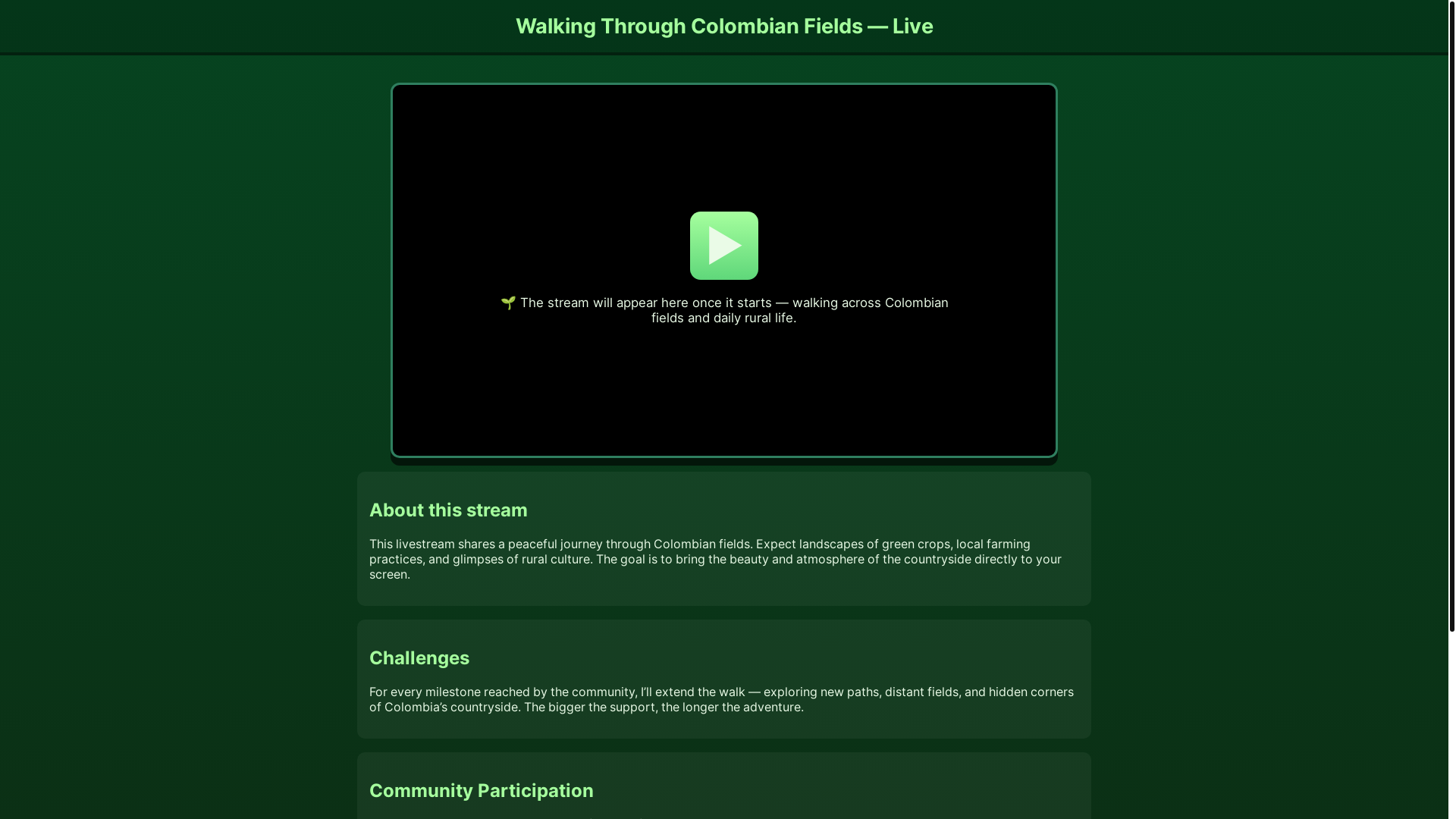 website screenshot of https://cocainfields.com/