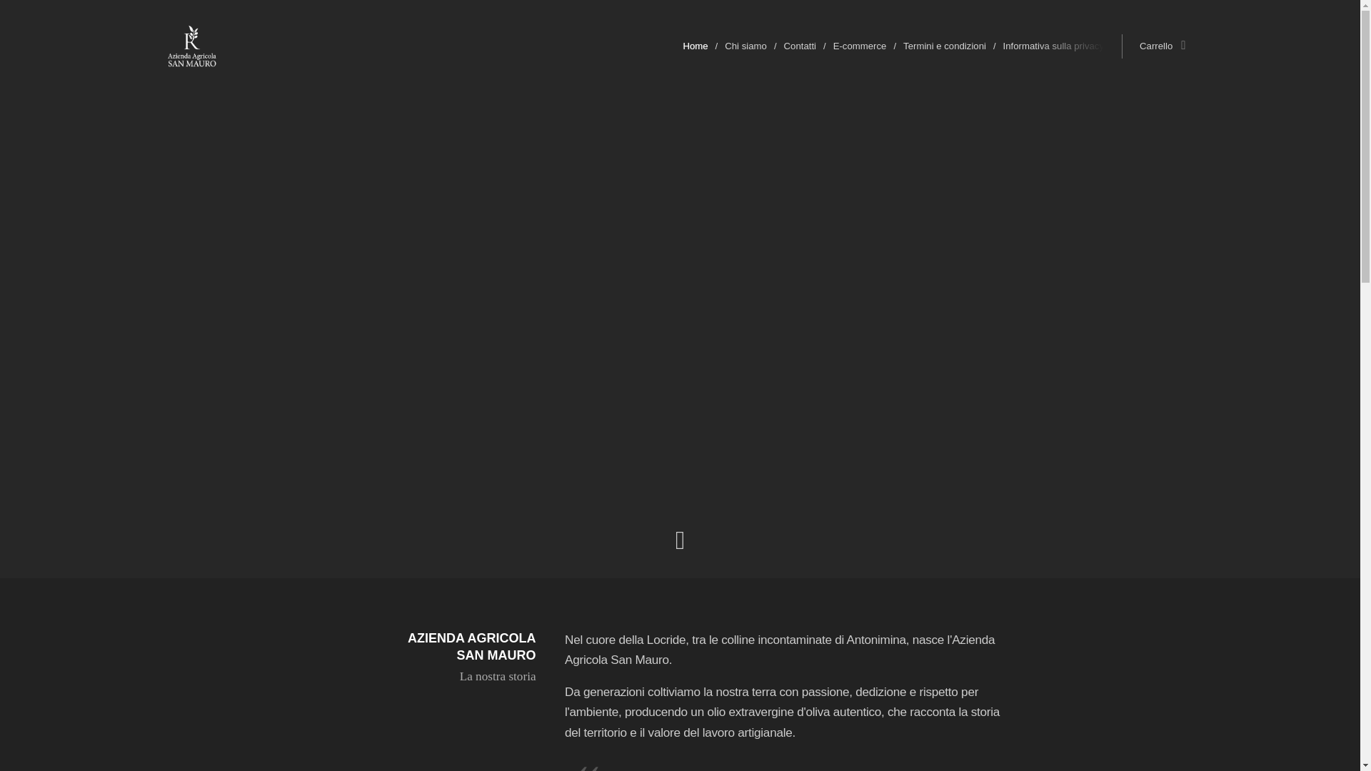website screenshot of https://agricolasanmauro.it/