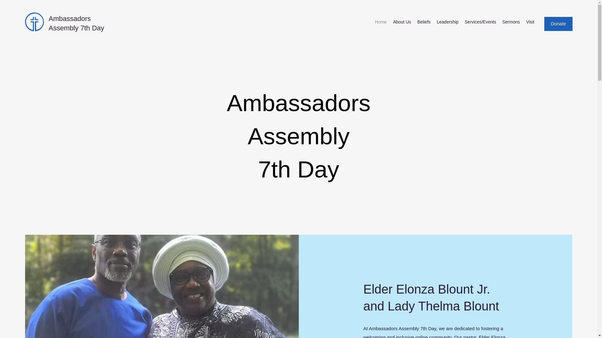 website screenshot of https://ambassadorsassembly7thday.org/