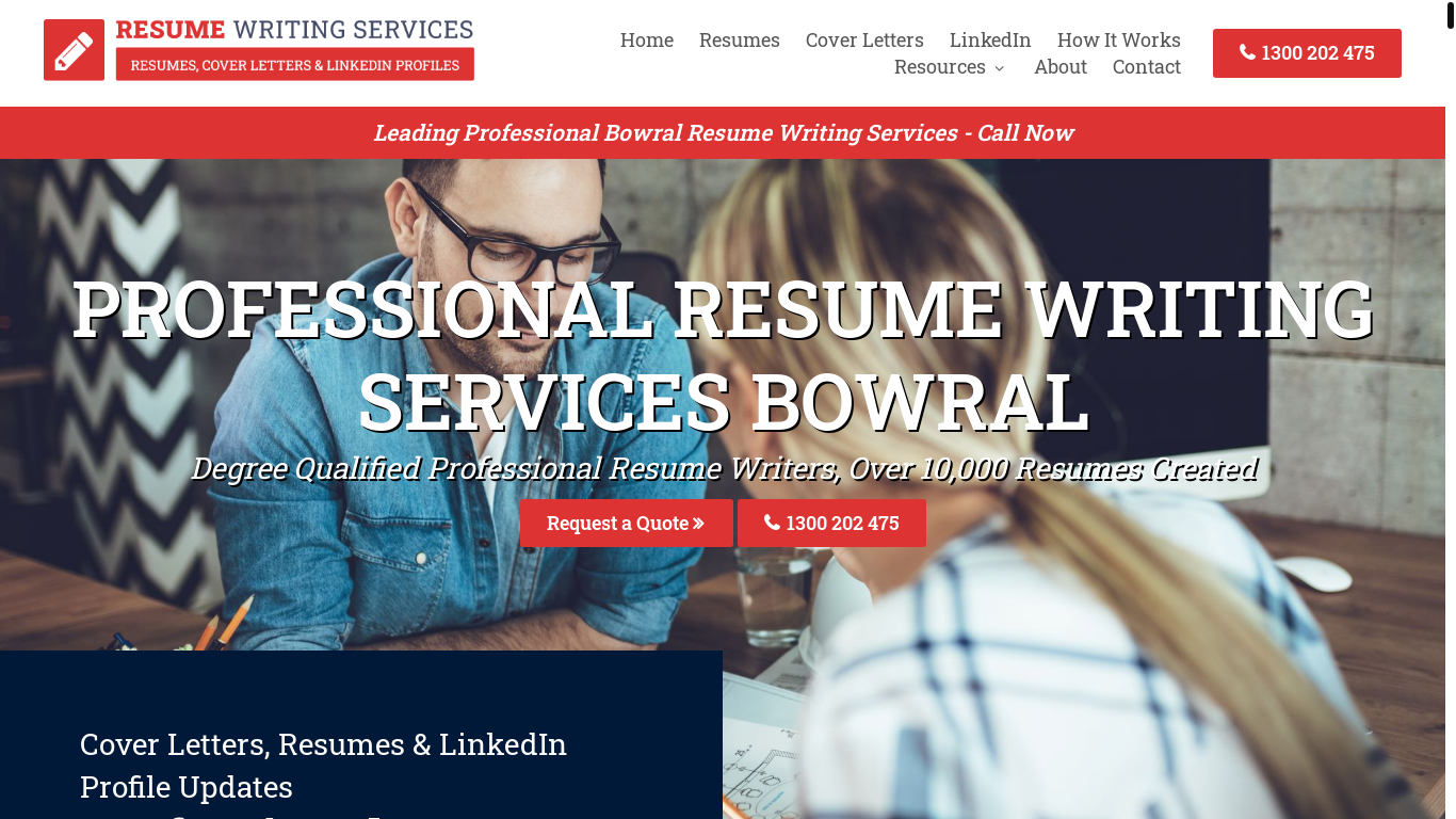 website screenshot of https://bowralresume-com-au.pages.dev/