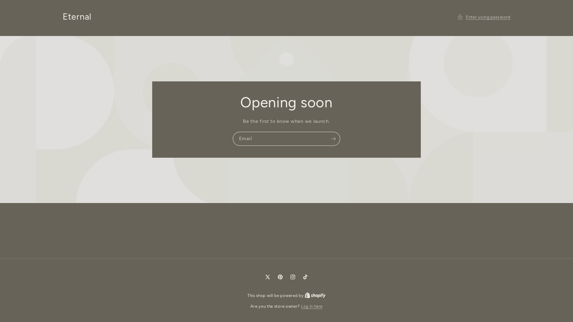 website screenshot of https://eternaltributeco.com/