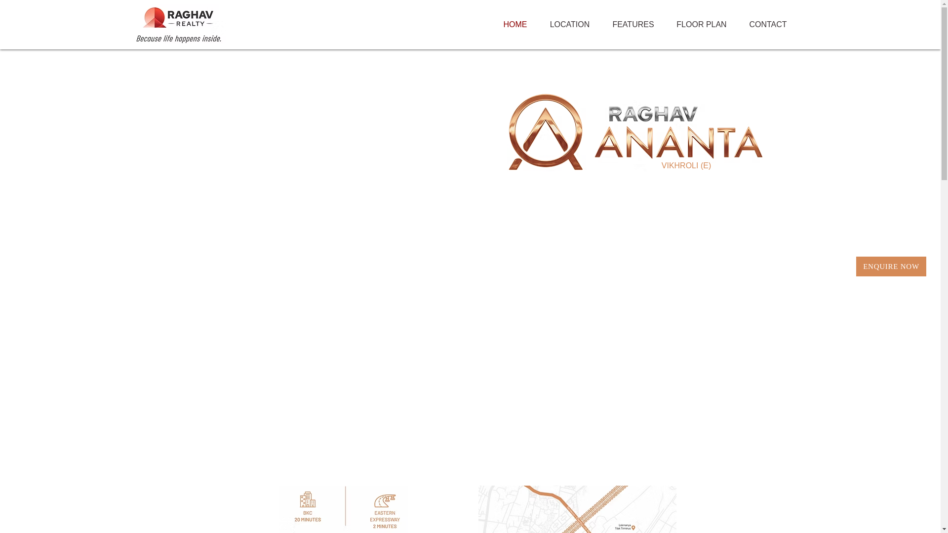 website screenshot of https://raghavananta.co.in/
