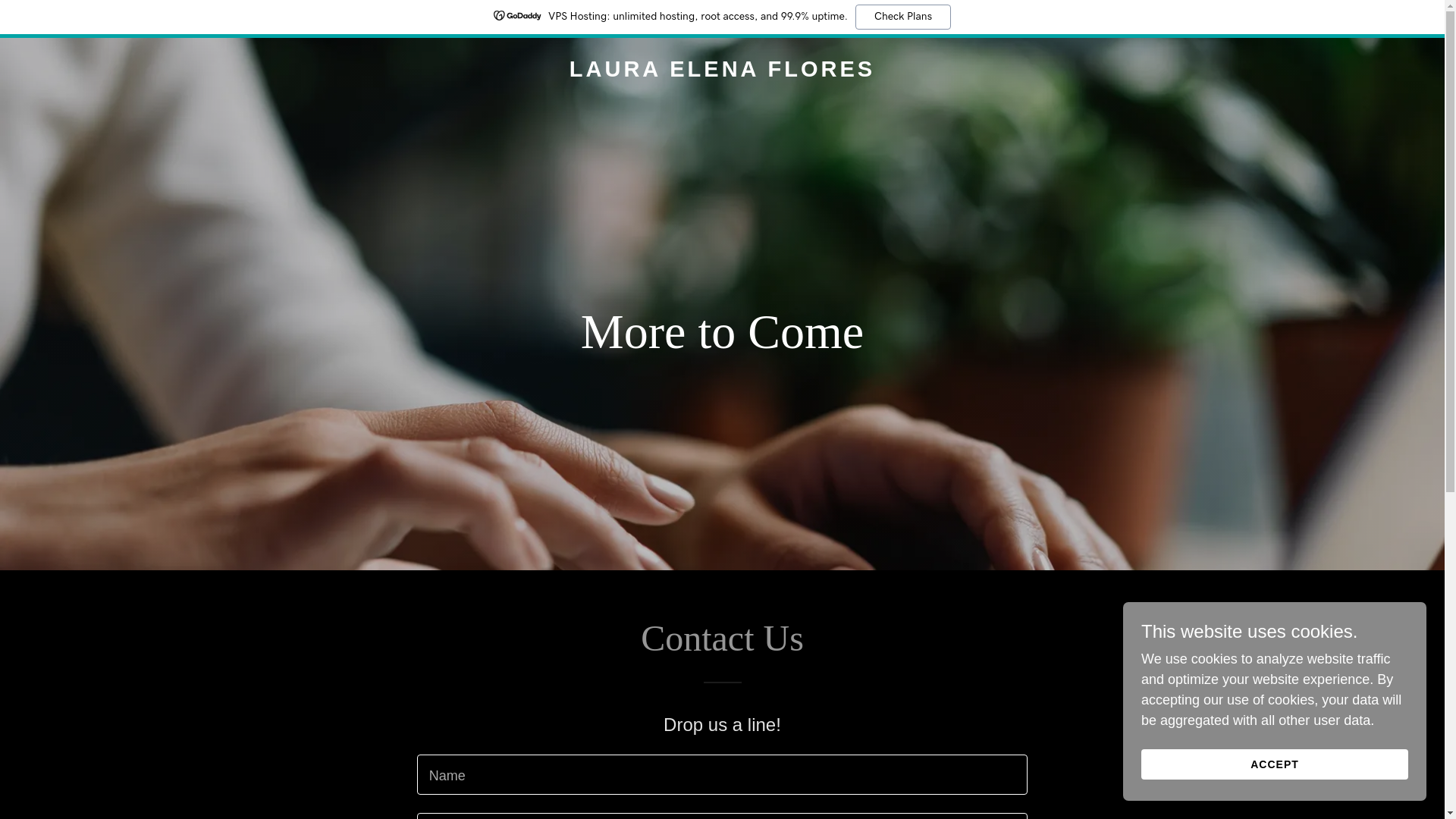 website screenshot of https://thelauraflores.com/
