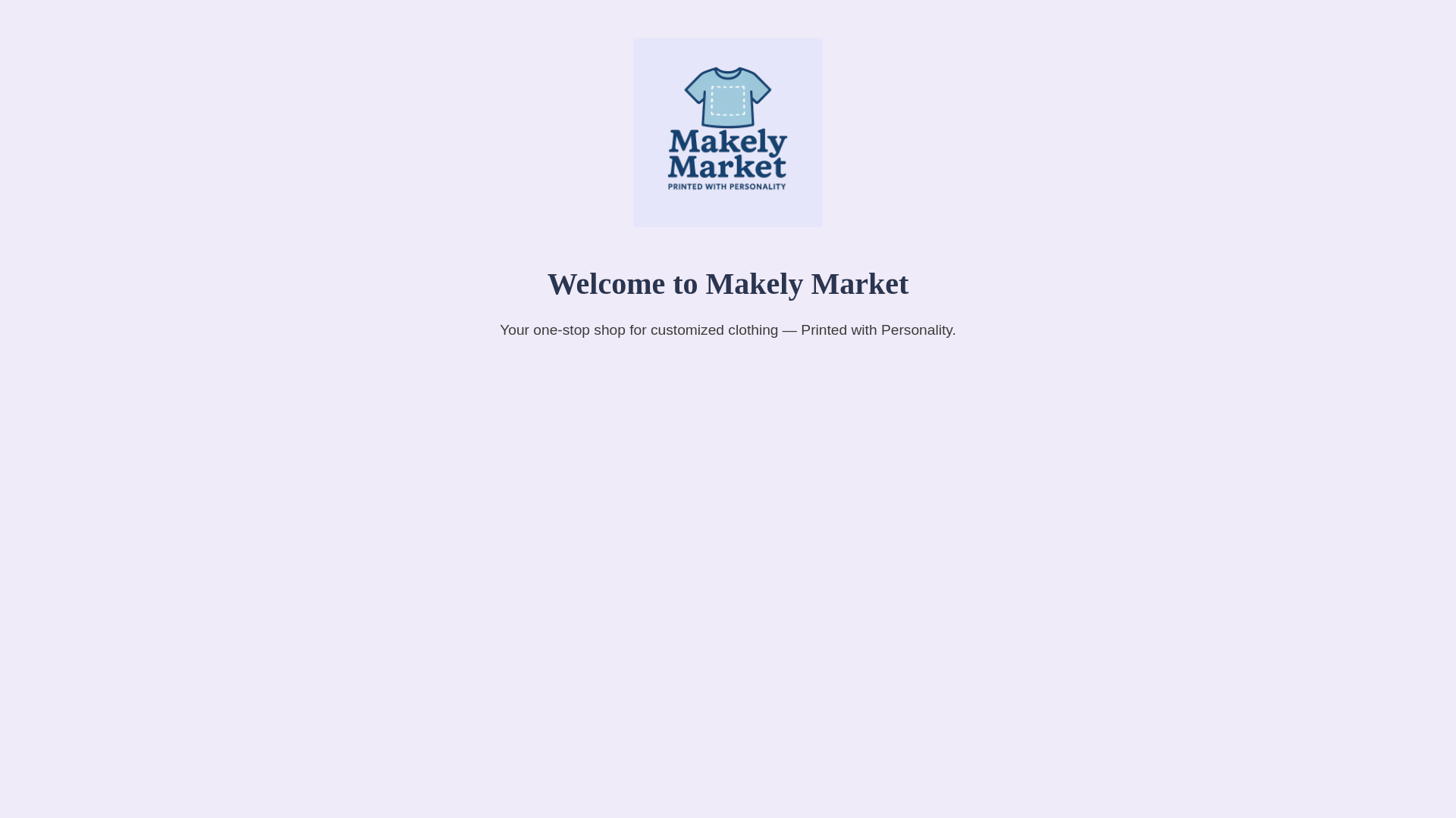 website screenshot of https://makelymarket.com/