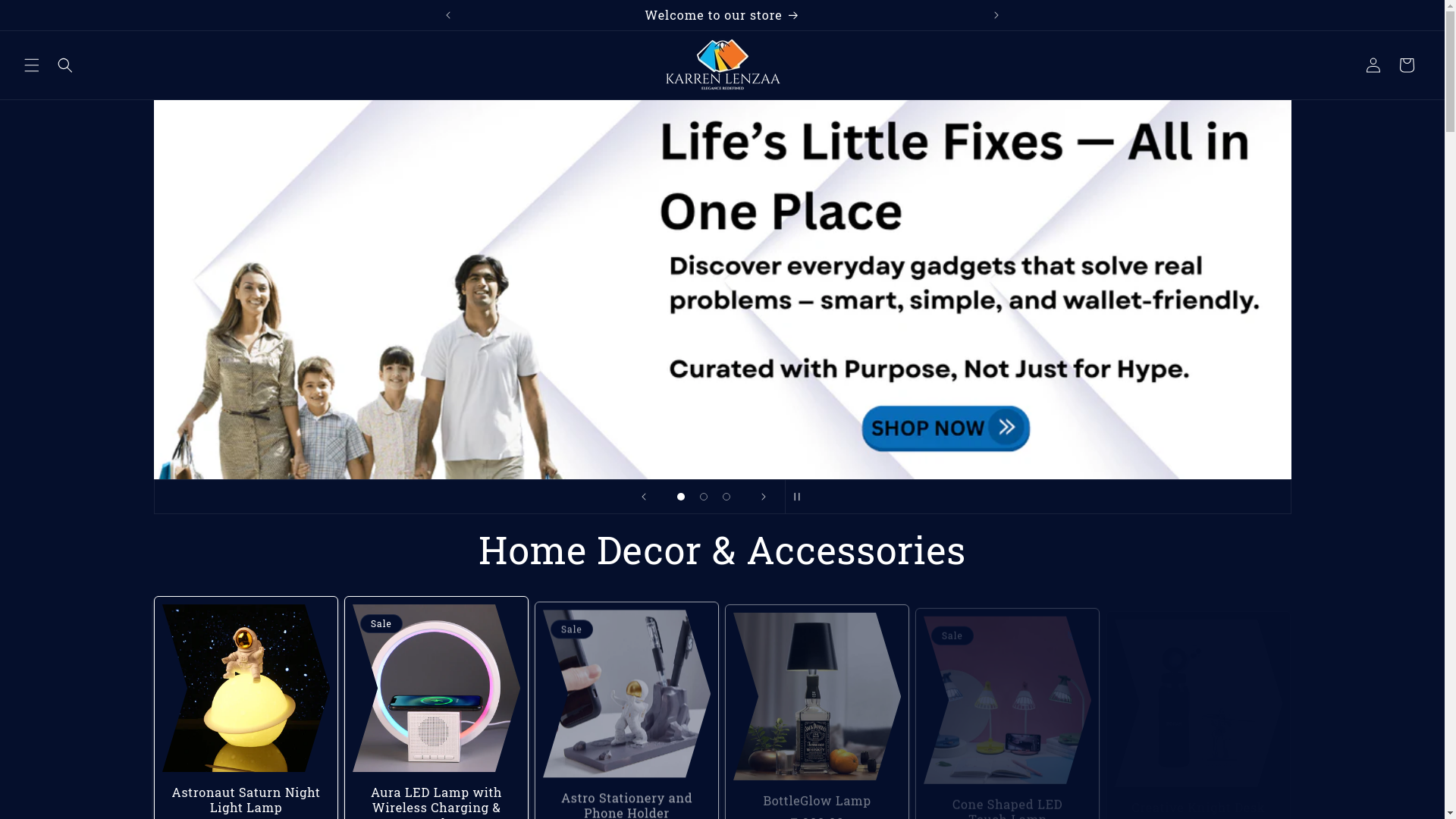 website screenshot of https://karrenlenzaa.co/