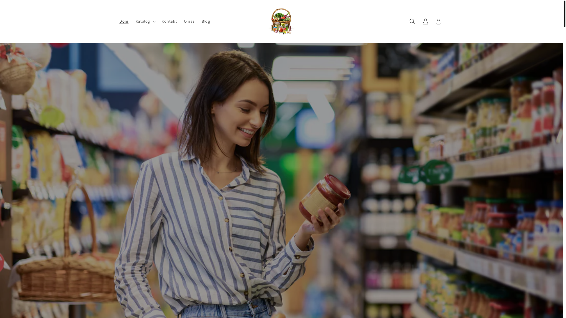 website screenshot of https://zdrowaspizarnia.shop/
