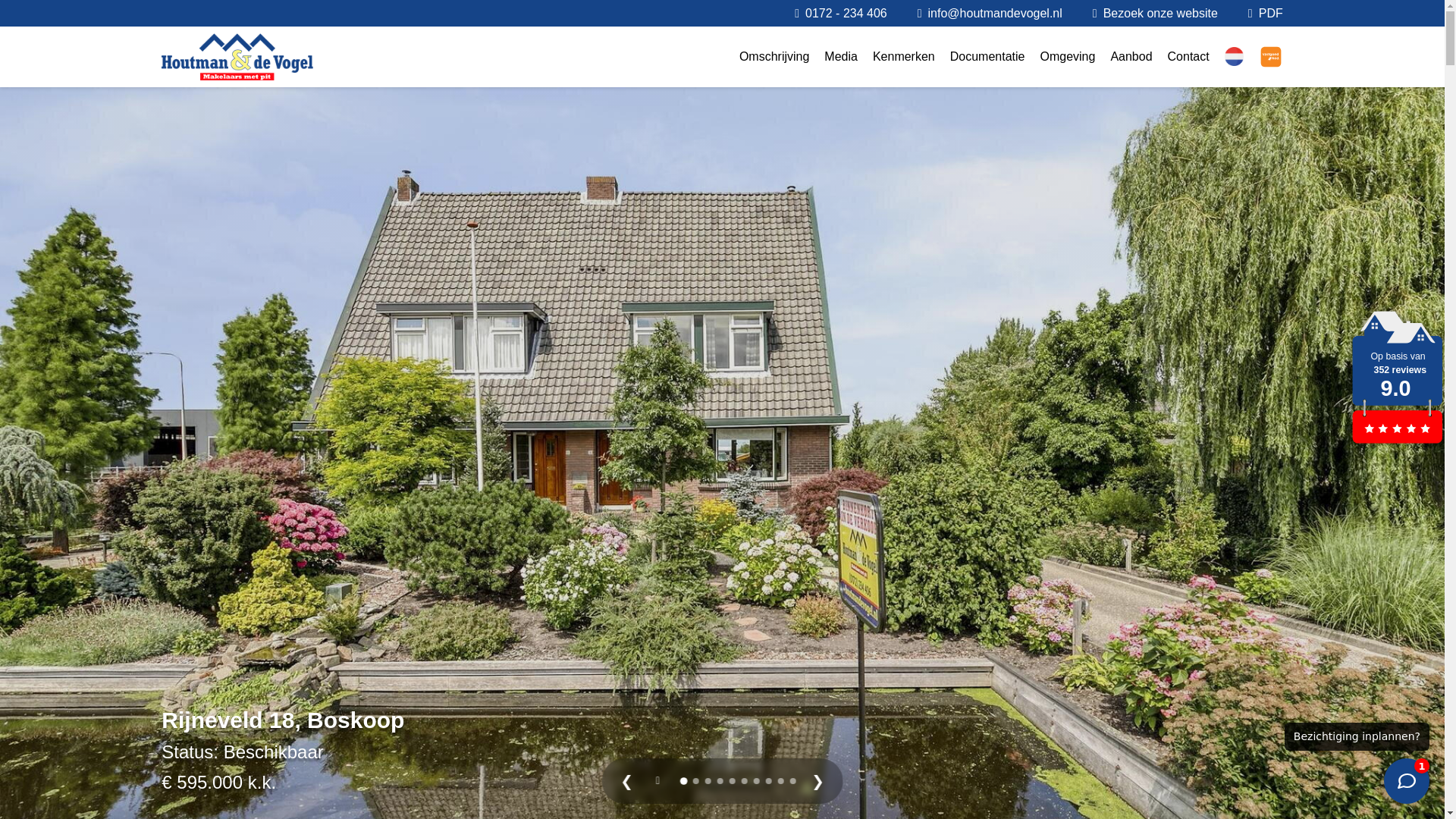 website screenshot of https://rijneveld18.nl/