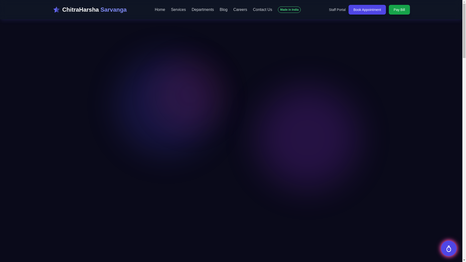 website screenshot of https://the-chitraharsha-hospital-app.pages.dev/