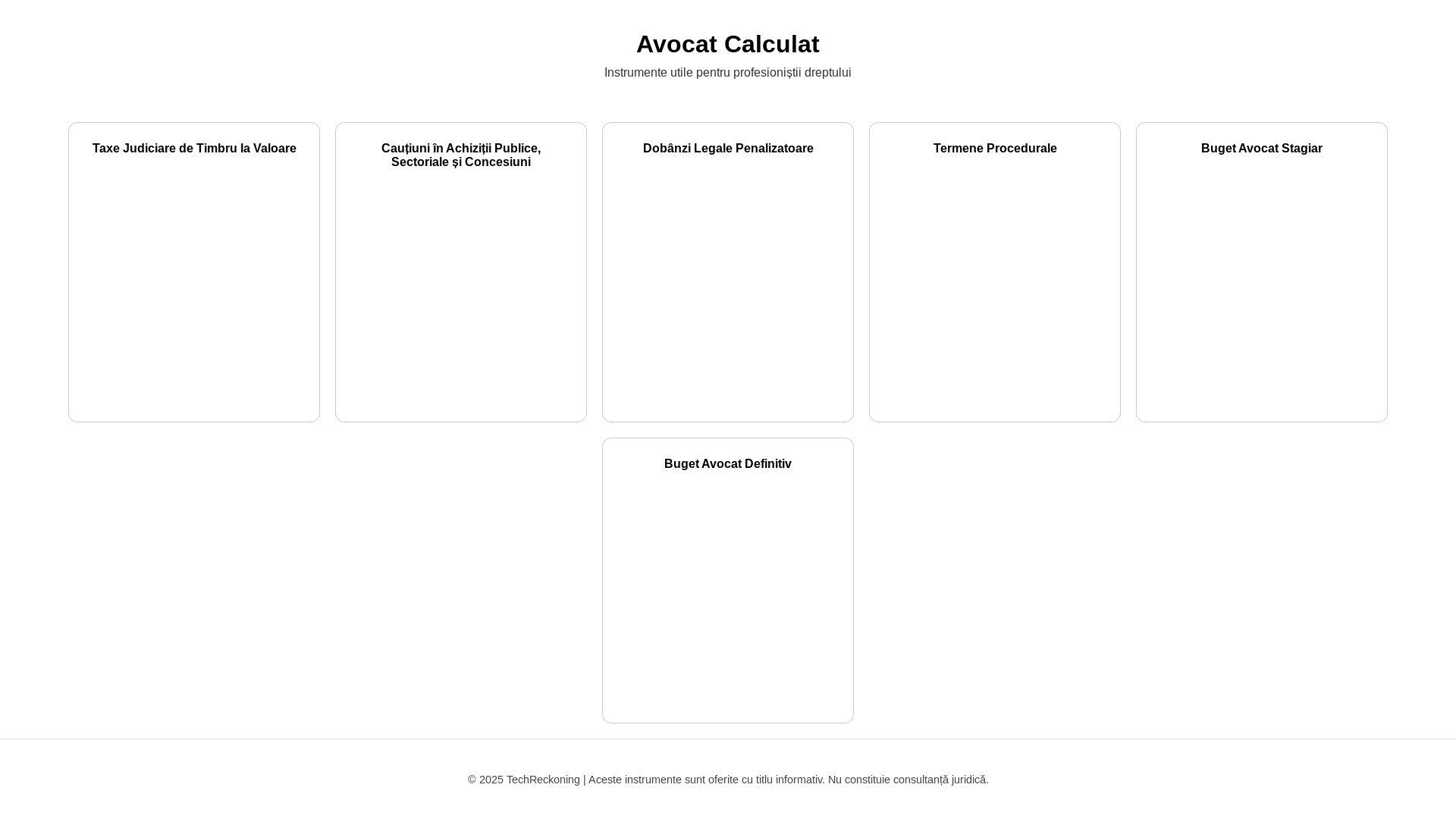 website screenshot of https://avocatcalculat.com/
