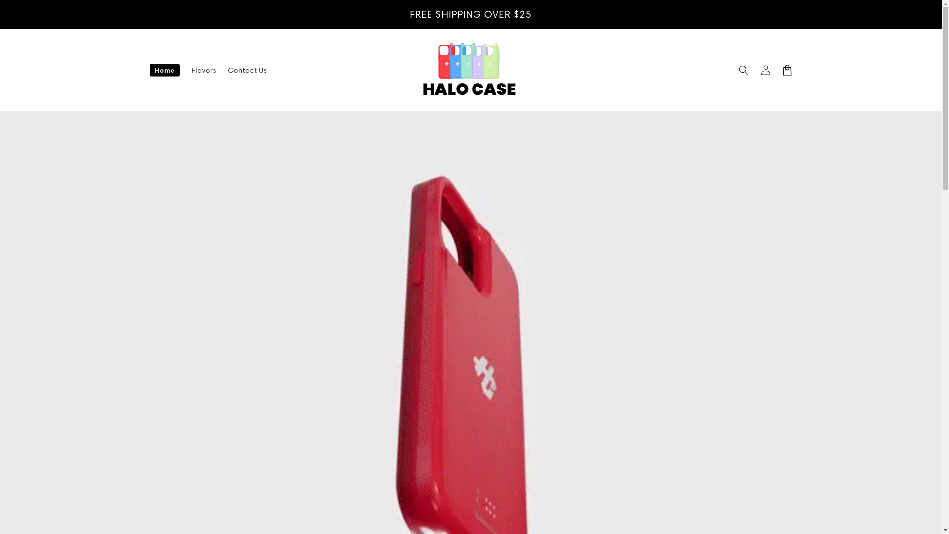 website screenshot of https://officialhalocases.shop/