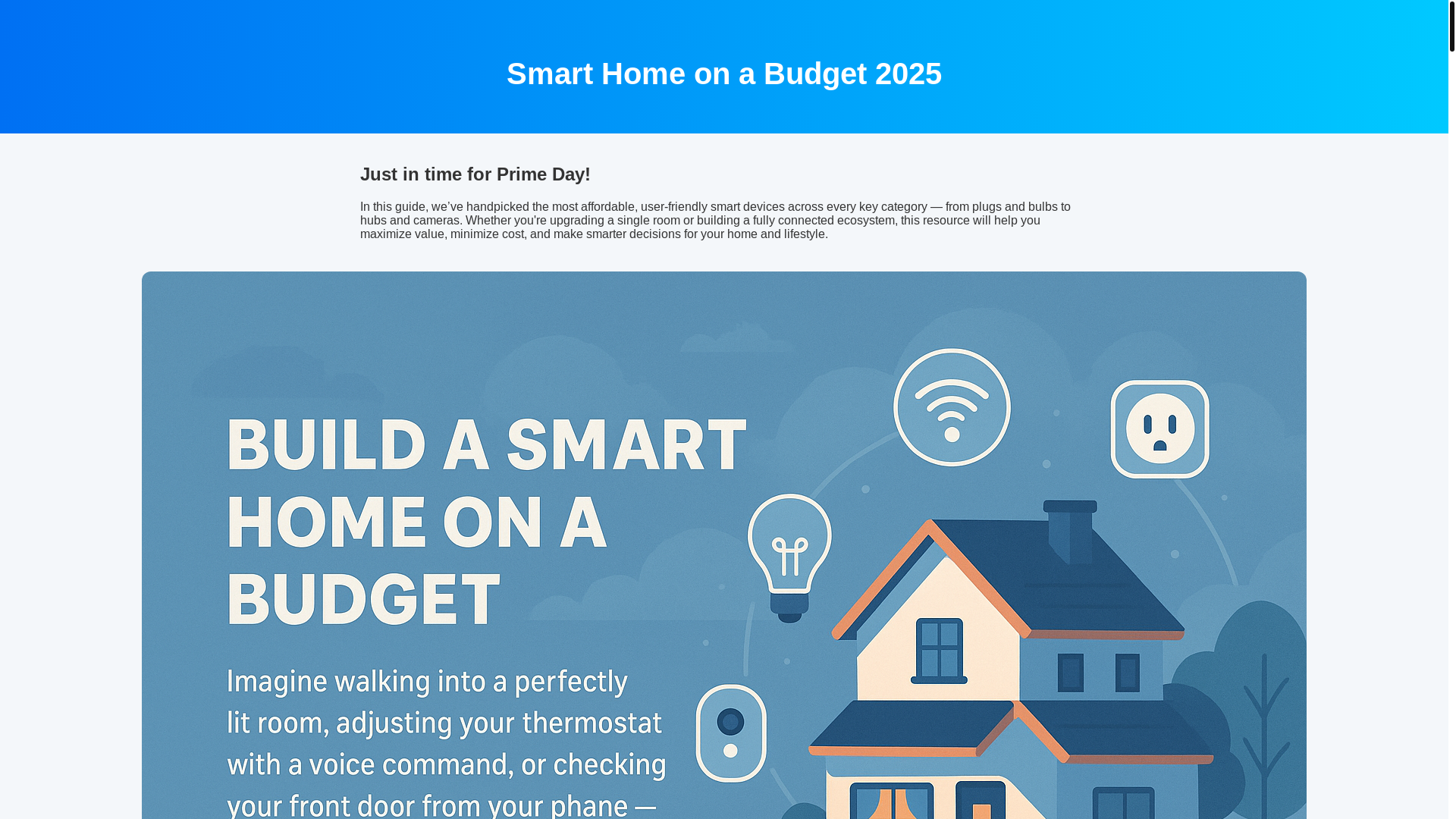 website screenshot of https://smart-home-site.pages.dev/