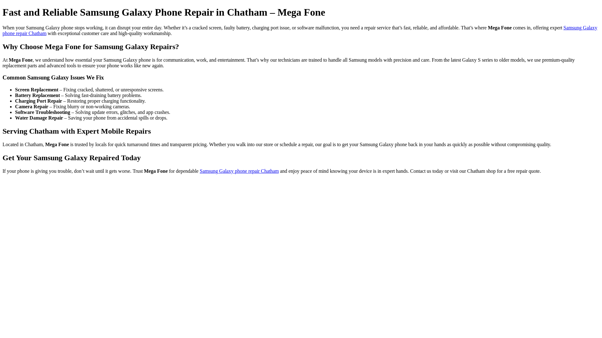 website screenshot of https://samsunggalaxyphonerepairchatham.pages.dev/
