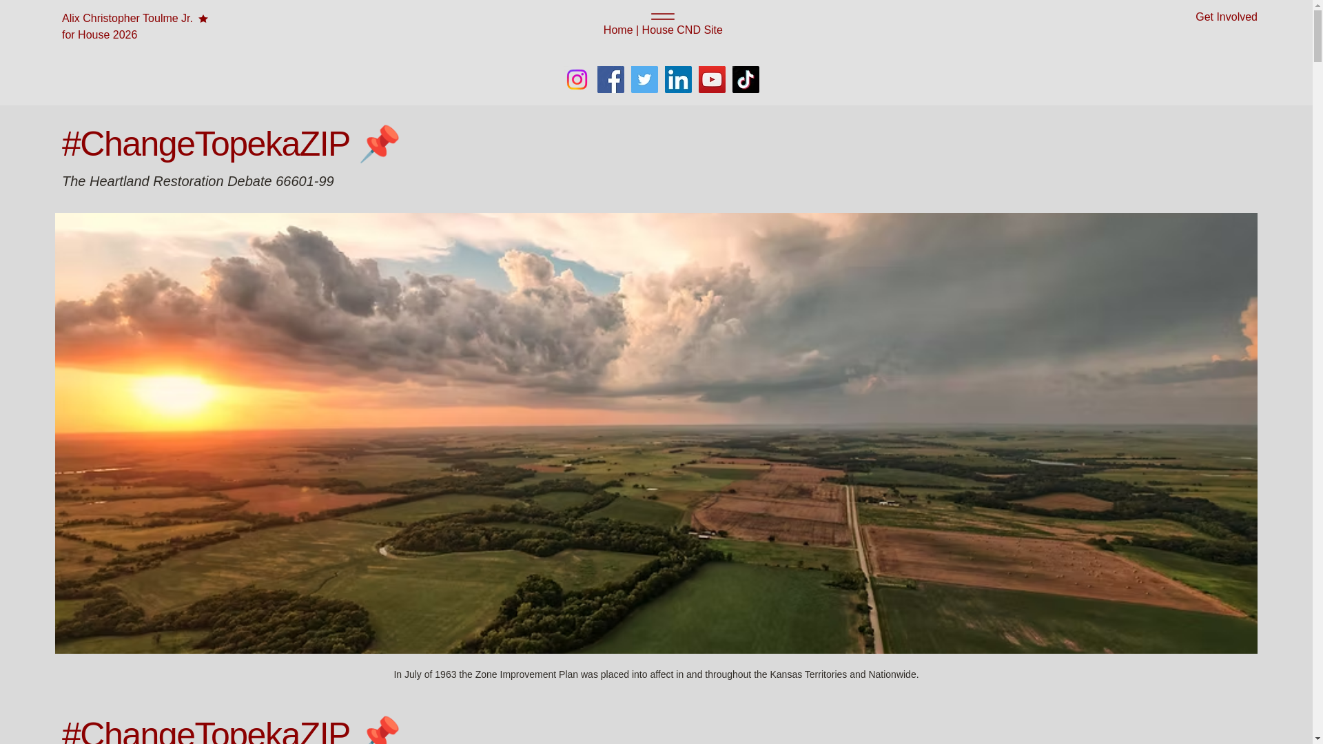 website screenshot of https://alixforhouse2026.com/