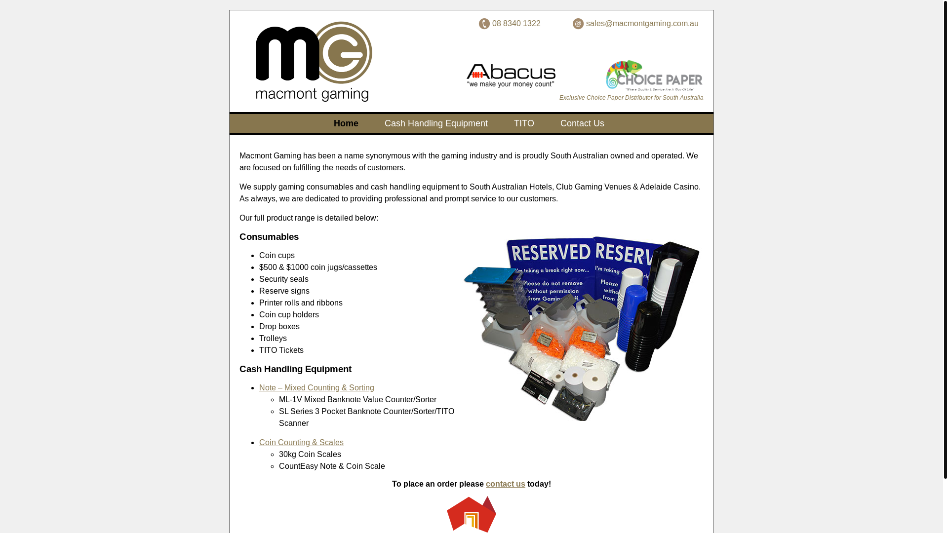 website screenshot of https://macmontgaming.online/