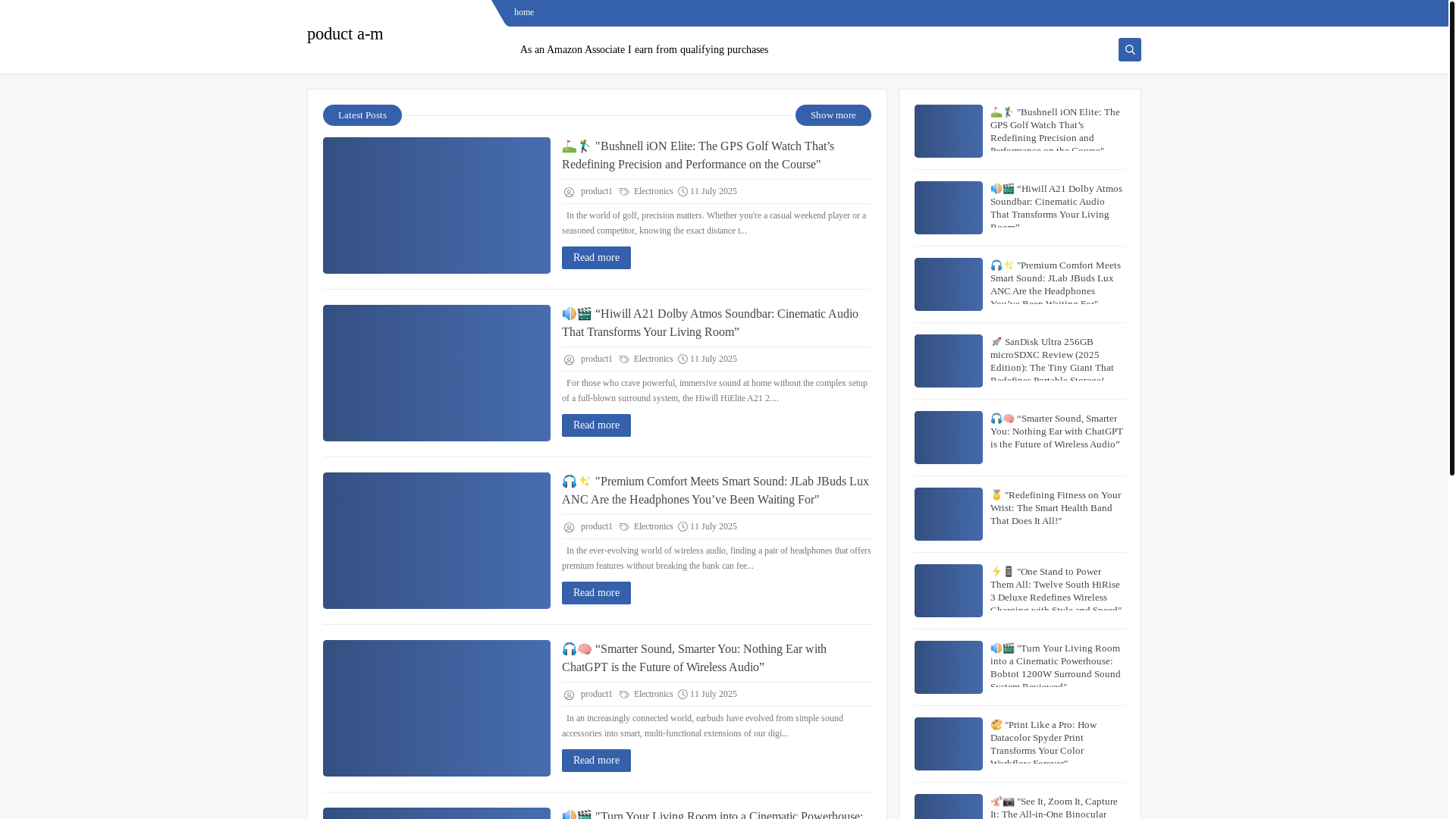 website screenshot of https://poduct-a-m.site/