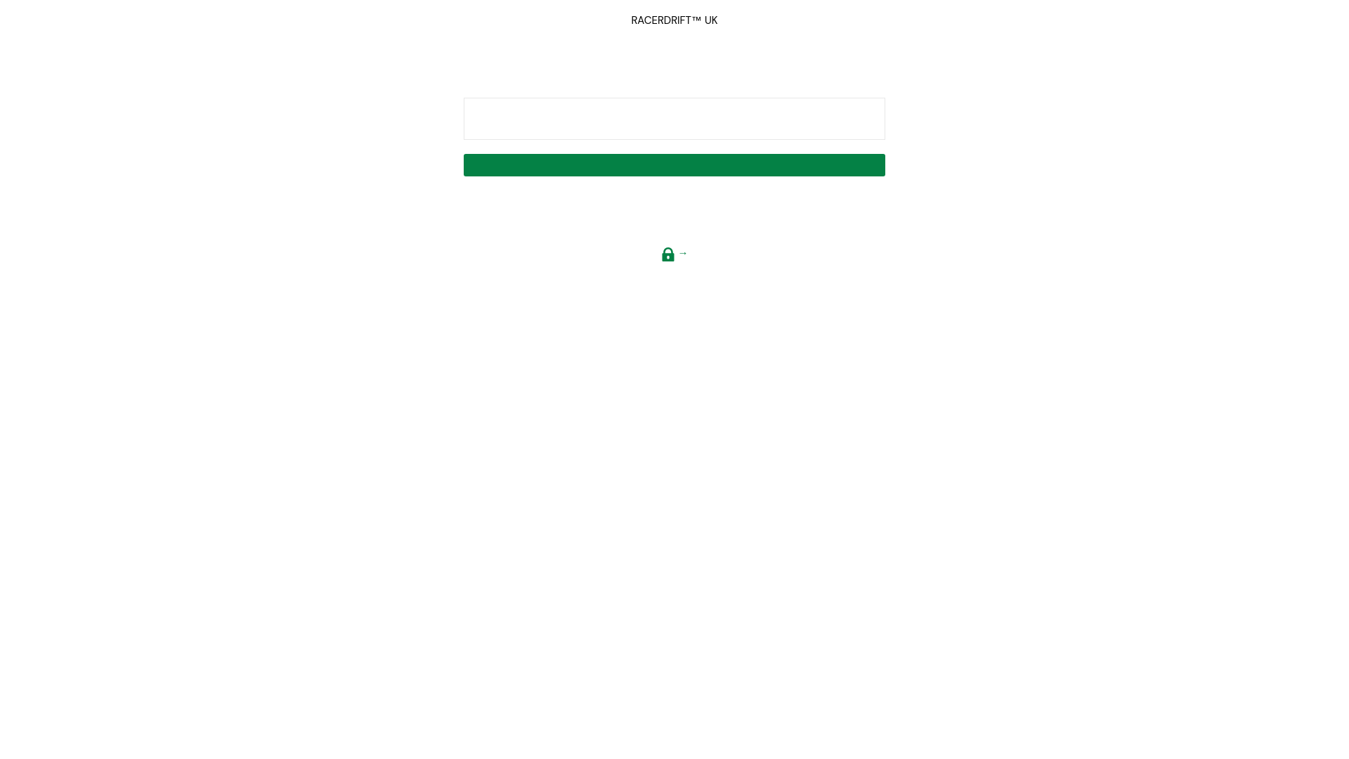 website screenshot of https://racerdrift.shop/