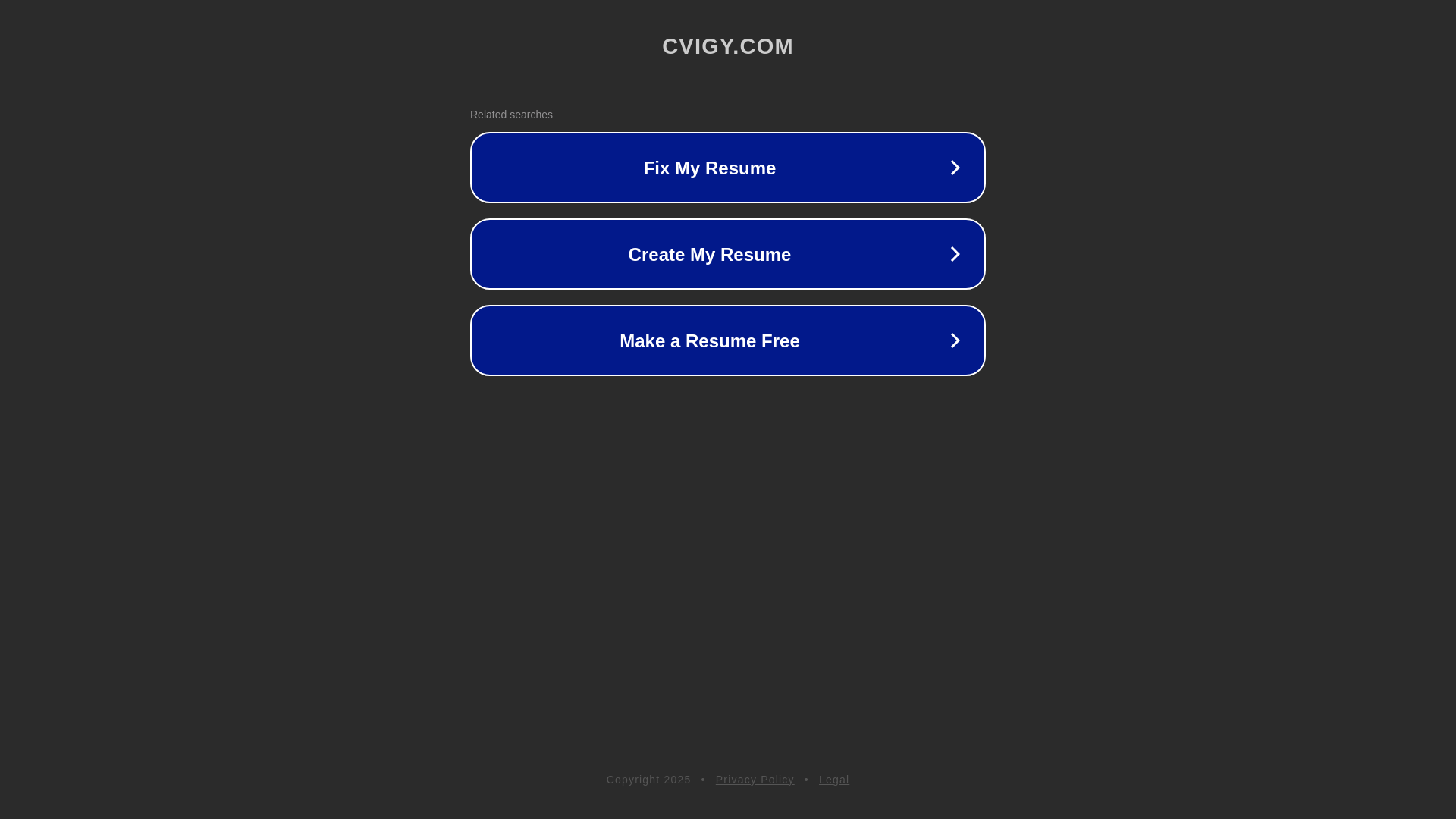 website screenshot of https://cvigy.com/