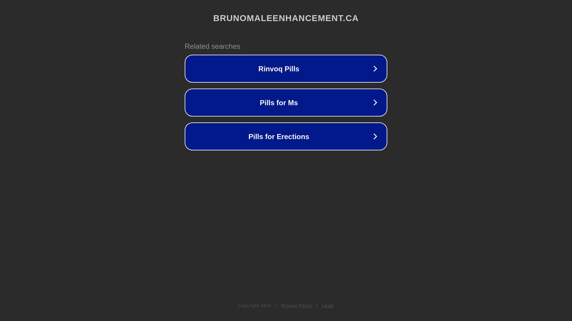 website screenshot of https://brunomaleenhancement.ca/